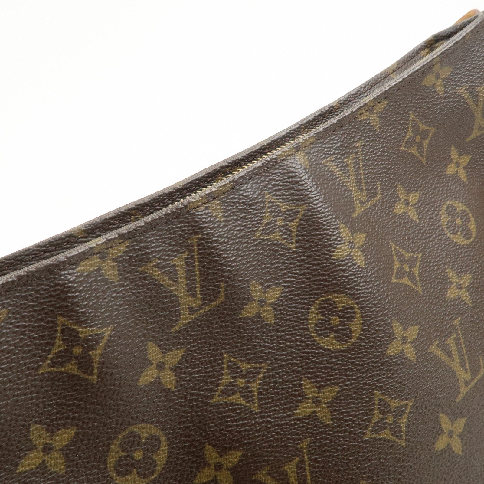Louis Vuitton Monogram Looping GM Shoulder Bag Brown M51145