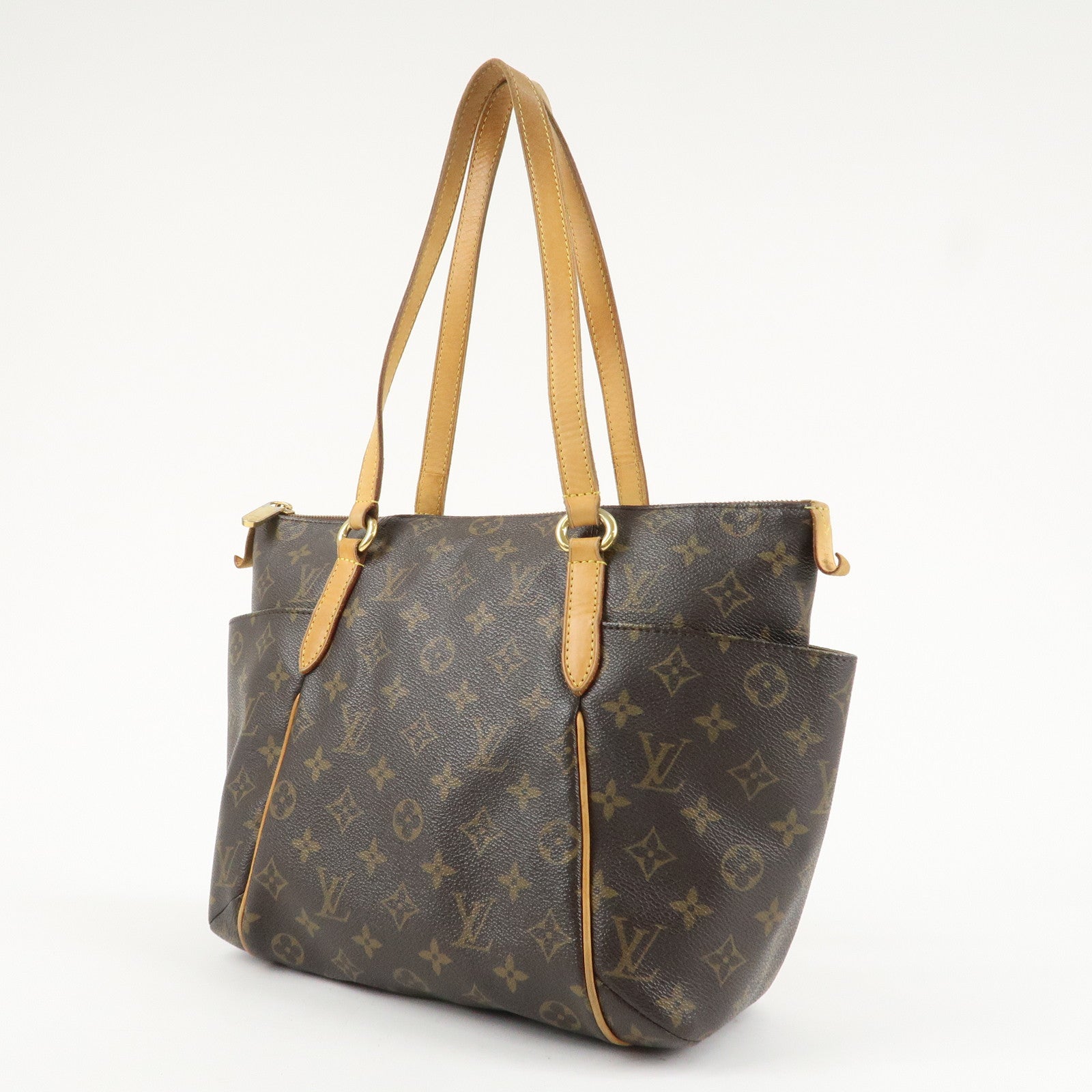 Louis Vuitton Monogram Totally PM Shoulder Bag Tote Bag Brown M56688 Used