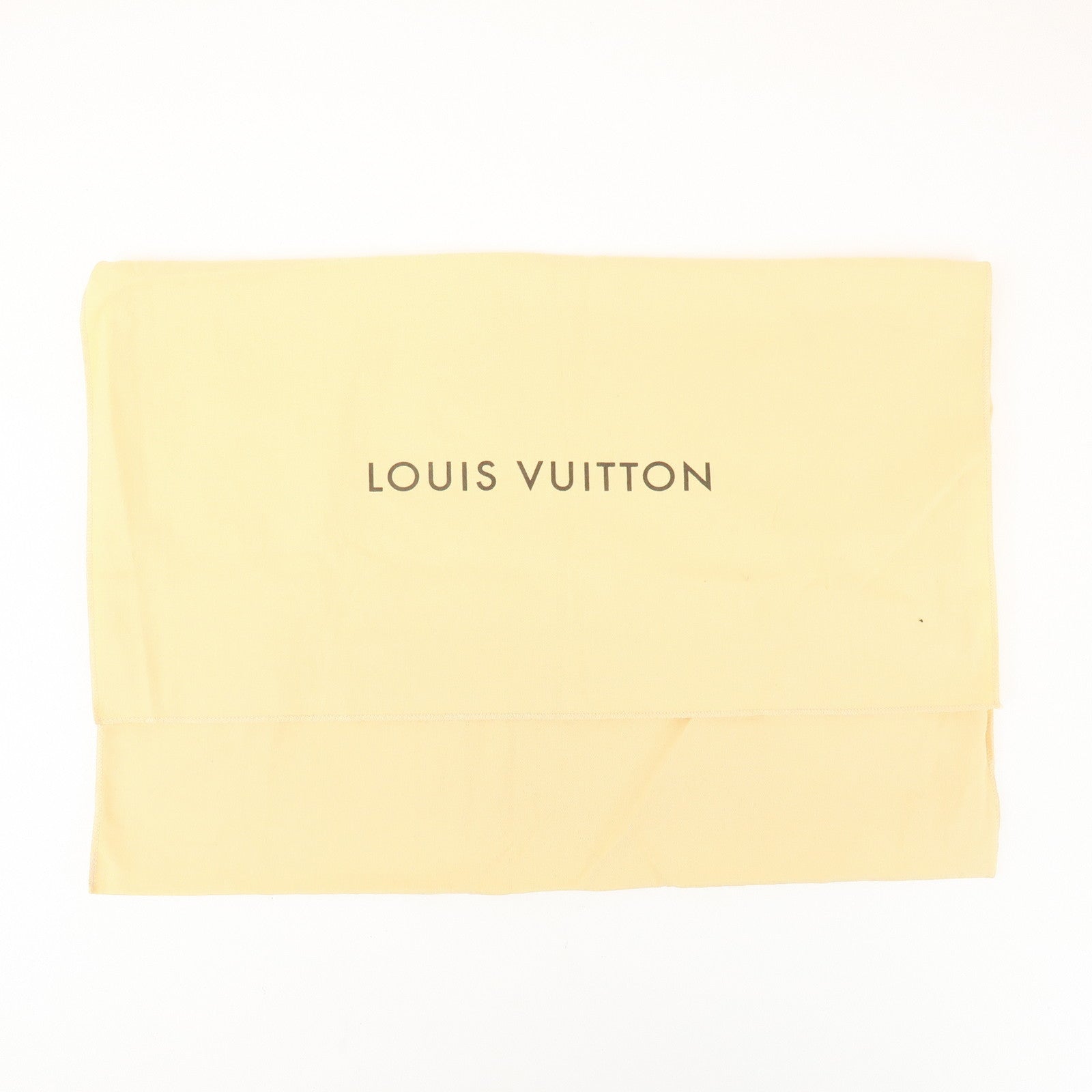 Louis Vuitton Set of 10 Dust Bag Storage Bag Flap Style Beige