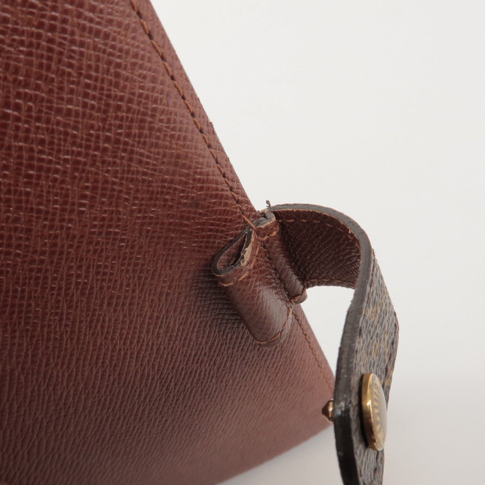 Louis Vuitton Monogram Agenda PM Canvas Planner Cover Brown R20005