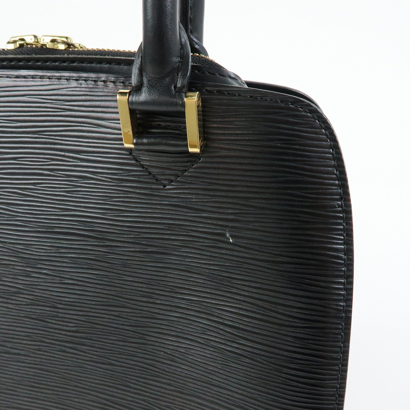 Louis Vuitton Epi Leather Pont Neuf Hand Bag Noir Black M52052