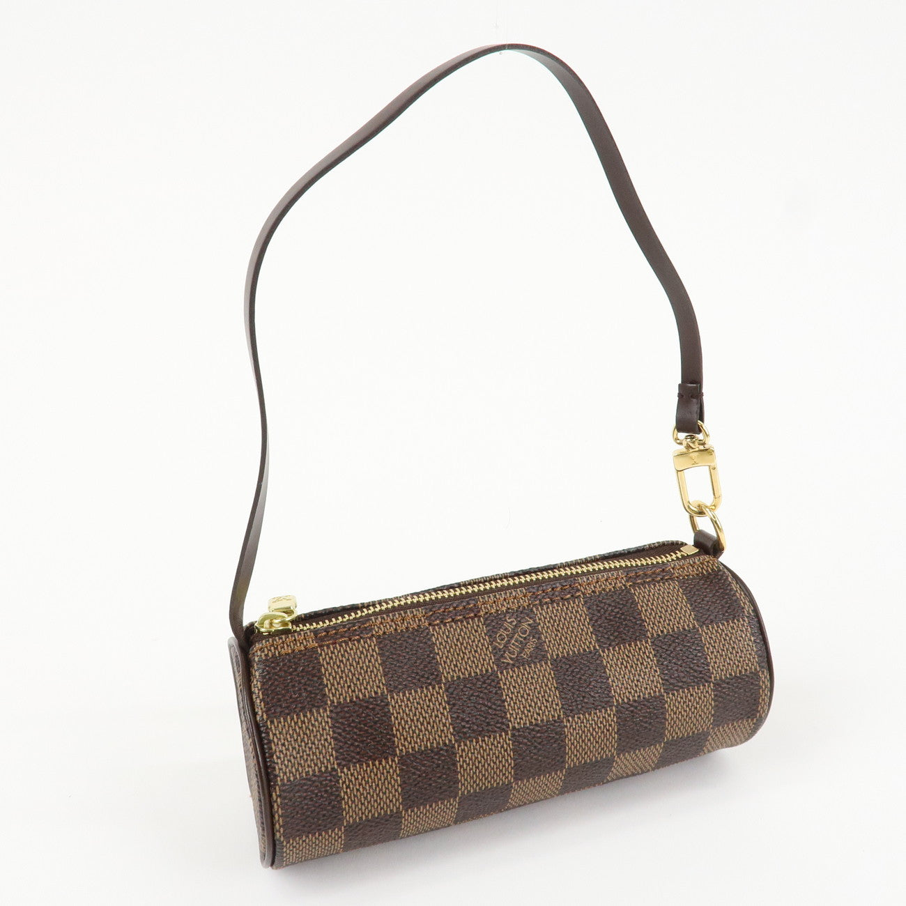Louis Vuitton Damier Mini Pouch for Papillon Bag Damier Ebene Used