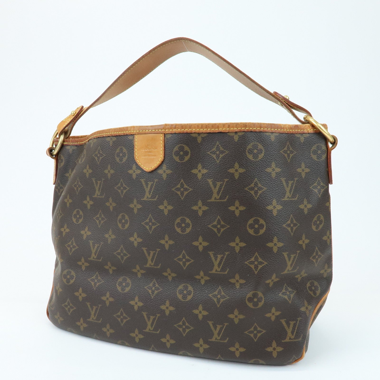 Louis Vuitton Monogram Delightful PM Shoulder Bag Brown M40352