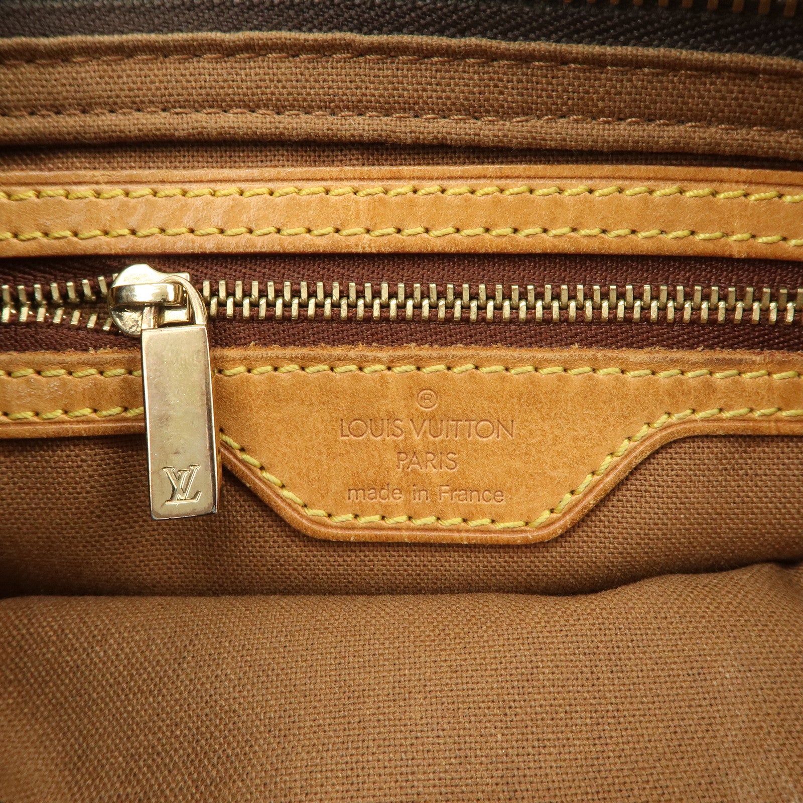 Louis Vuitton Monogram Trotteur Shoulder Bag Brown M51240