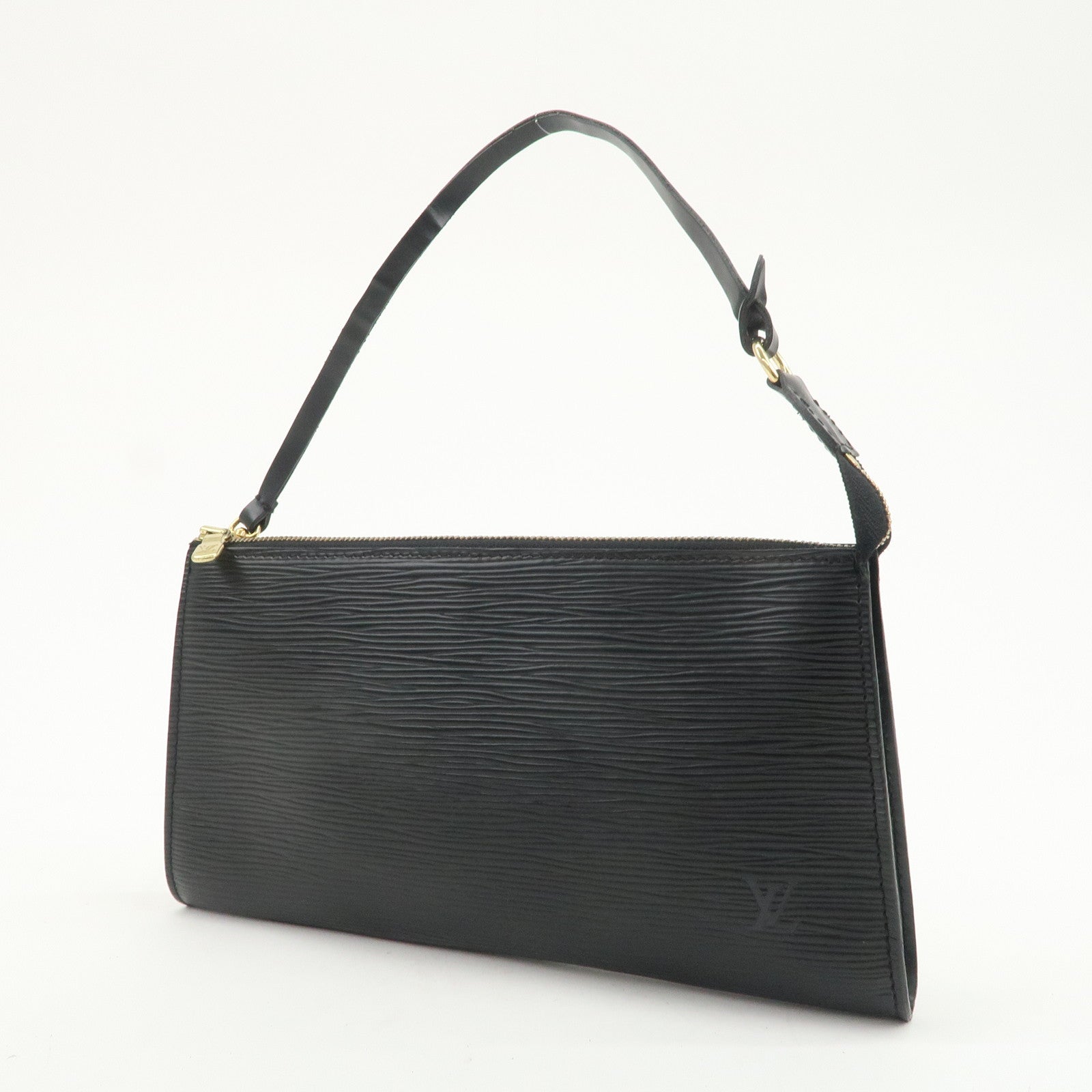 Louis Vuitton Epi Pochette Accessoires Hand Bag Noir M52942
