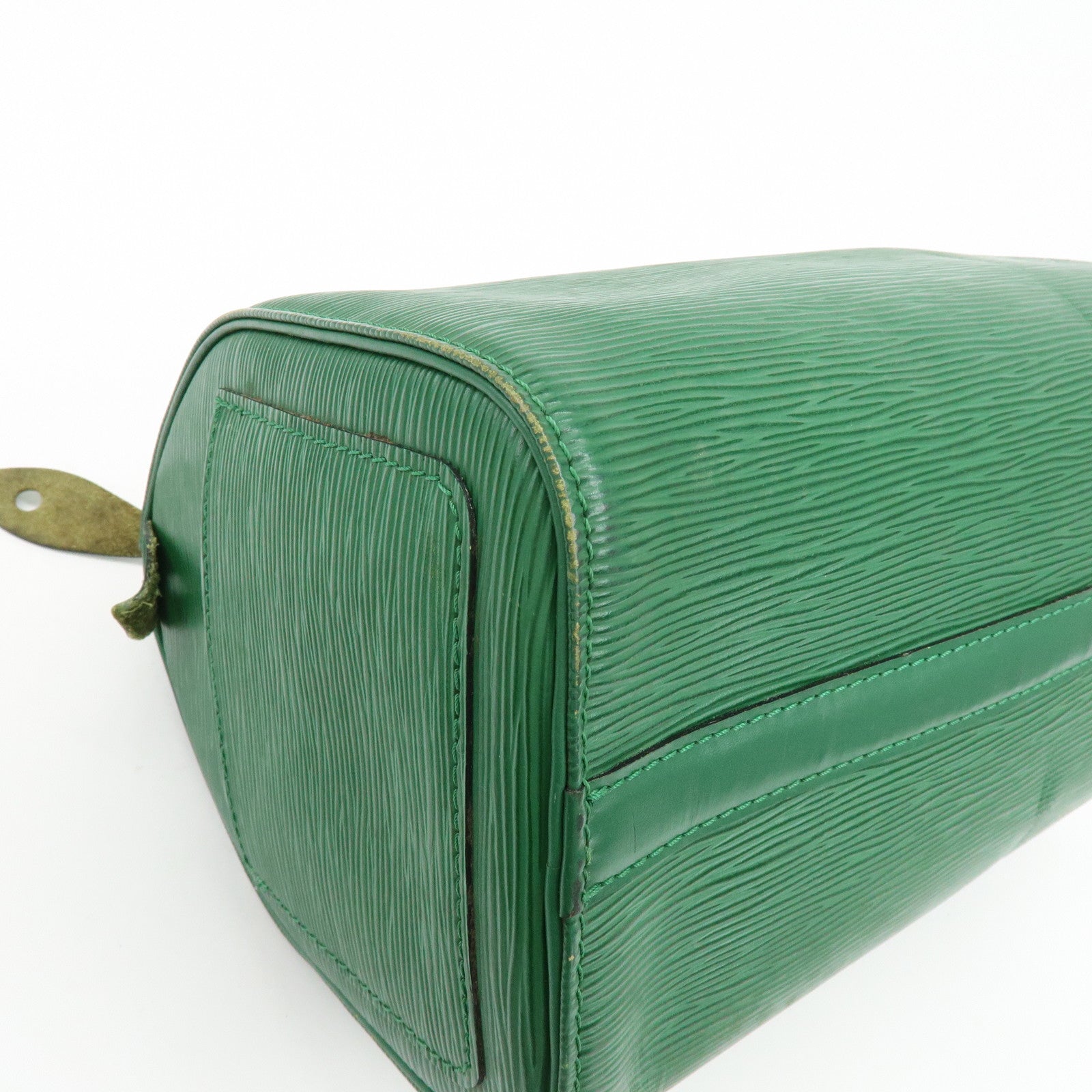 Louis Vuitton Epi Speedy 25 Hand Bag Boston Bag Borneo Green M43014