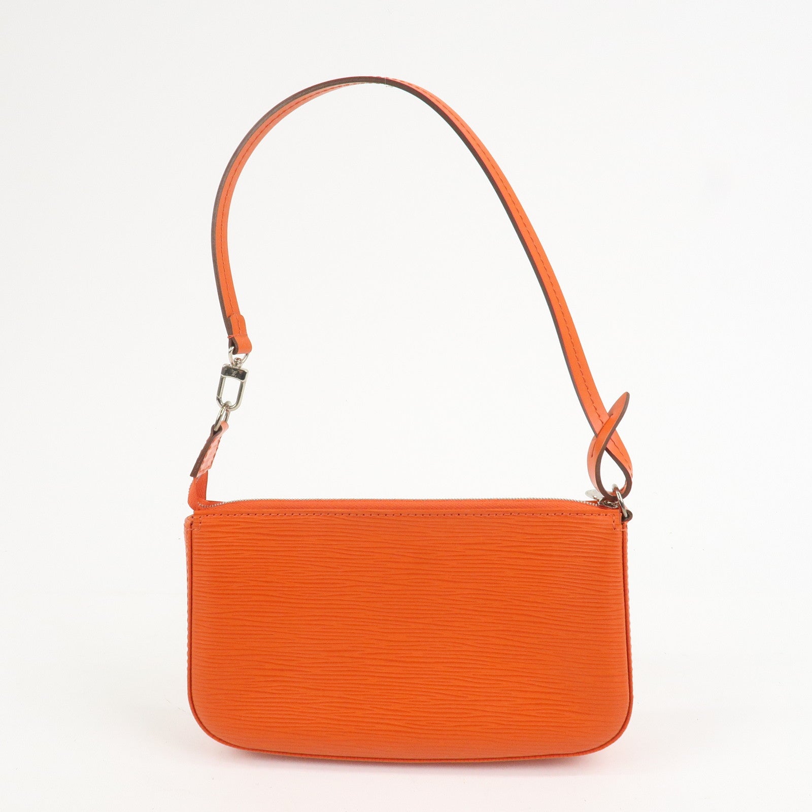 Louis Vuitton Epi Pochette Accessoires Pouch New Style Piment Orange M40778