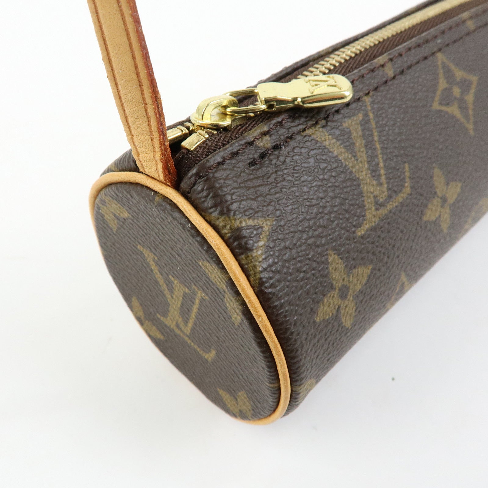 Louis Vuitton Monogram Mini Pouch for Papillon Bag Brown
