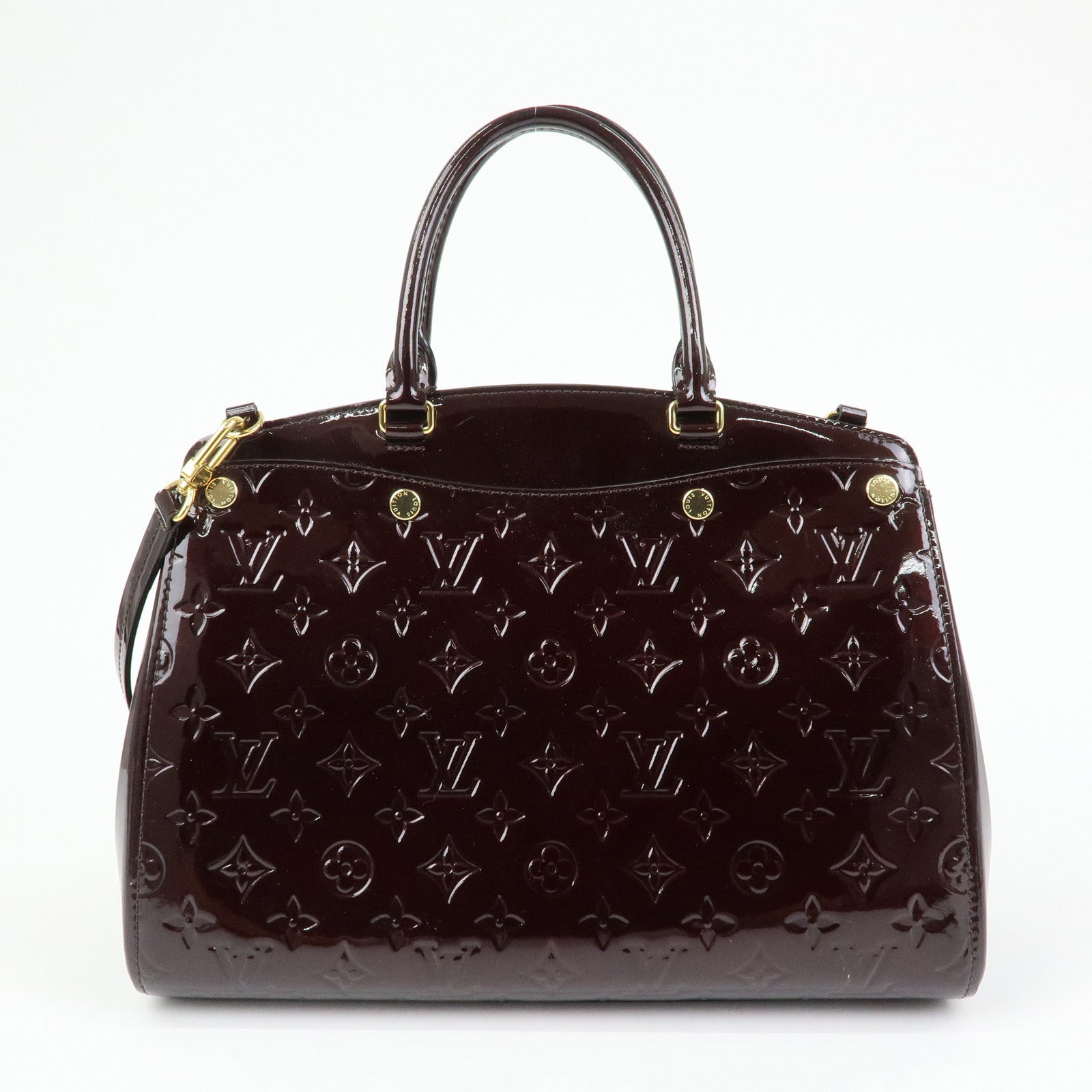 Louis Vuitton Monogram Vernis Leather Brea MM 2Way Bag M50597