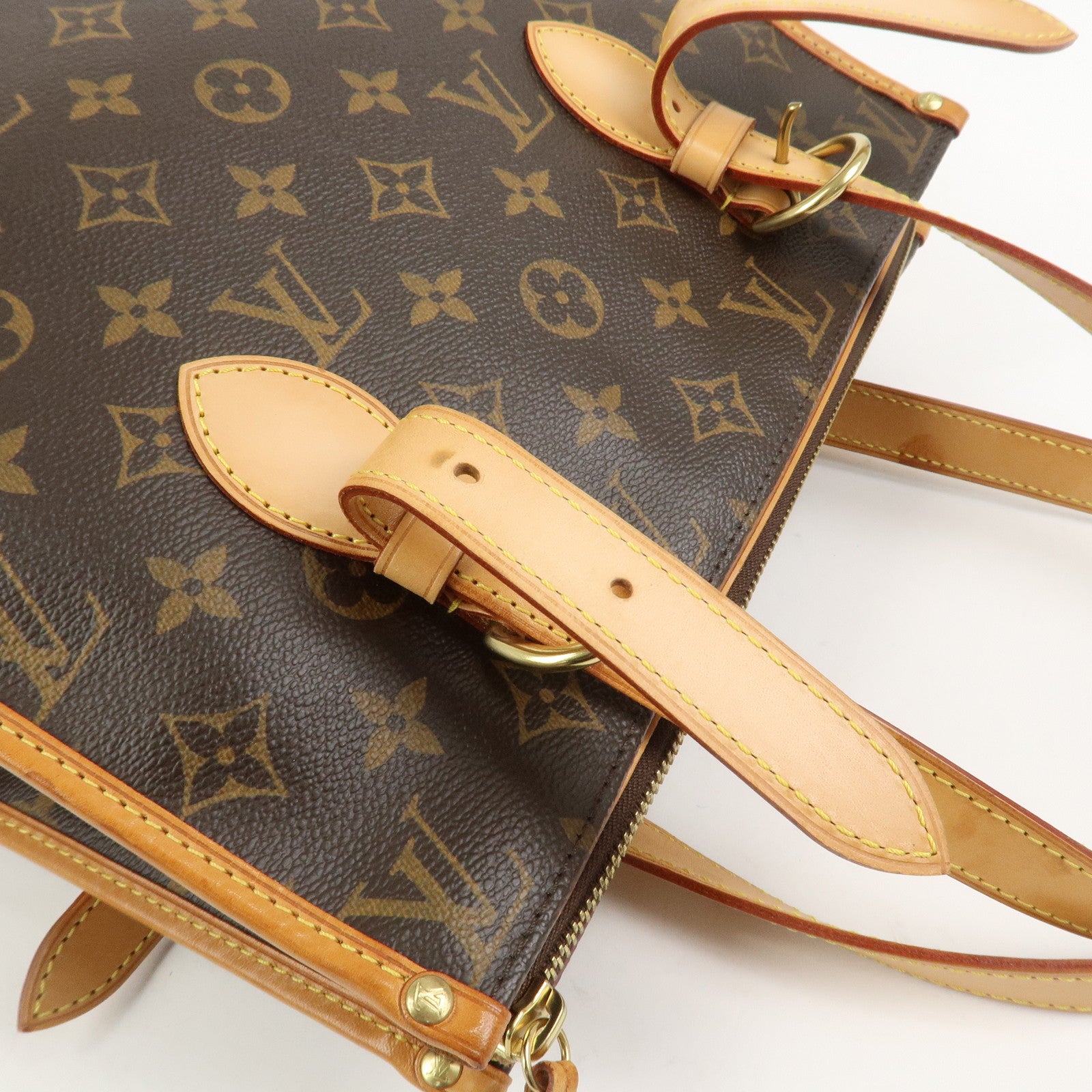 Louis Vuitton Monogram Popincourt Haut Shoulder Bag Brown M40007