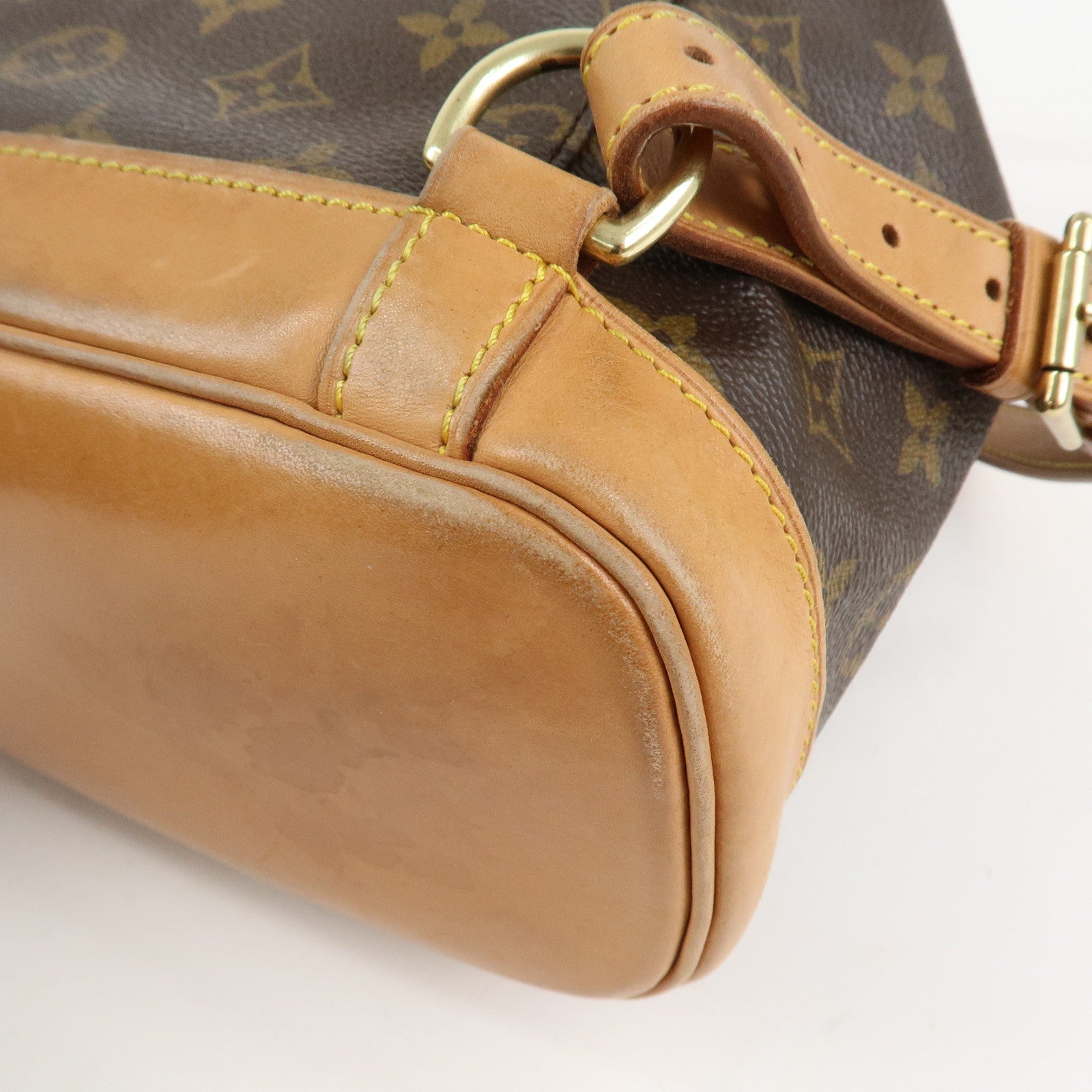 Louis Vuitton Monogram Canvas Montsouris MM Backpack Brown M51136