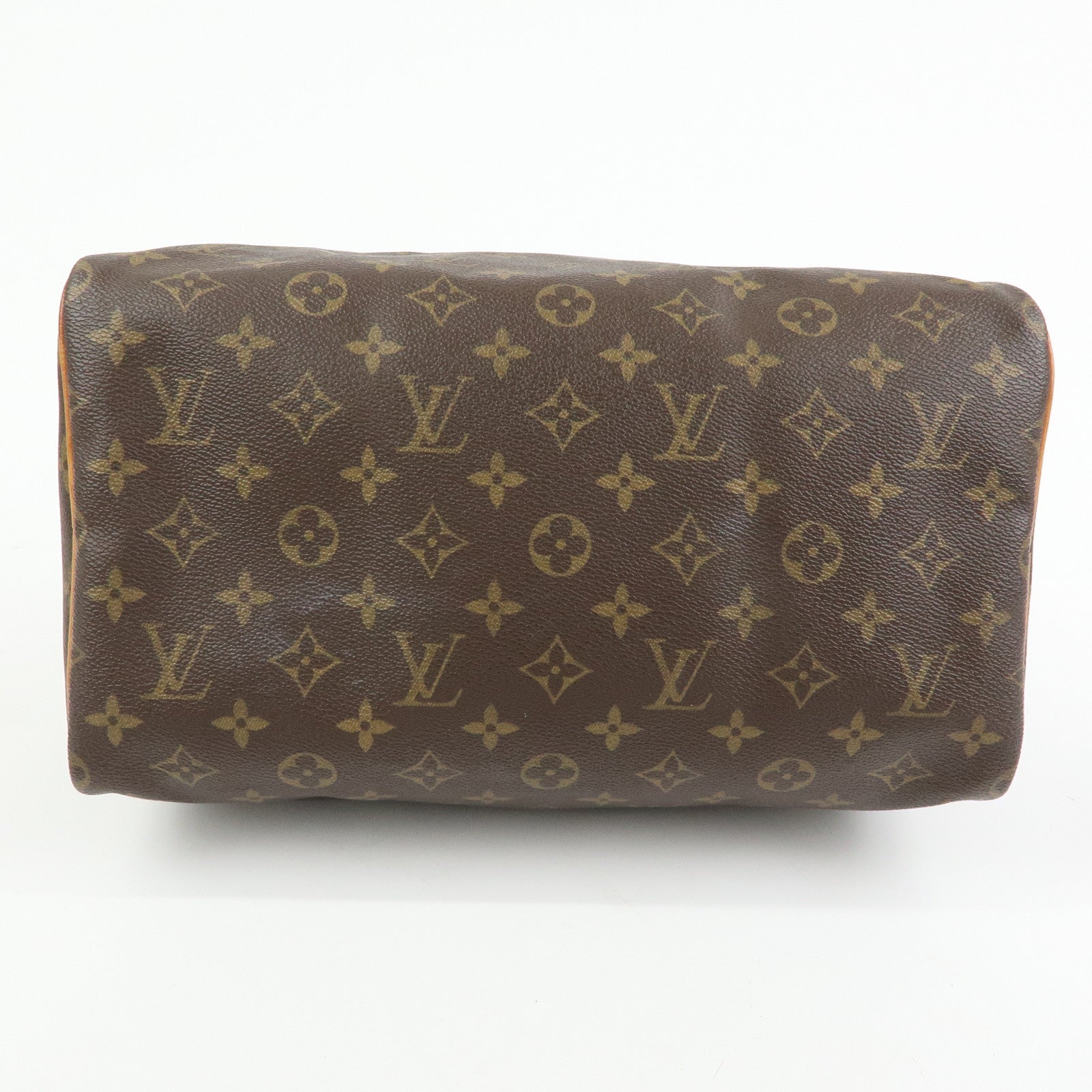 Louis Vuitton Monogram Speedy 30 Boston Bag Hand Bag Brown M41526