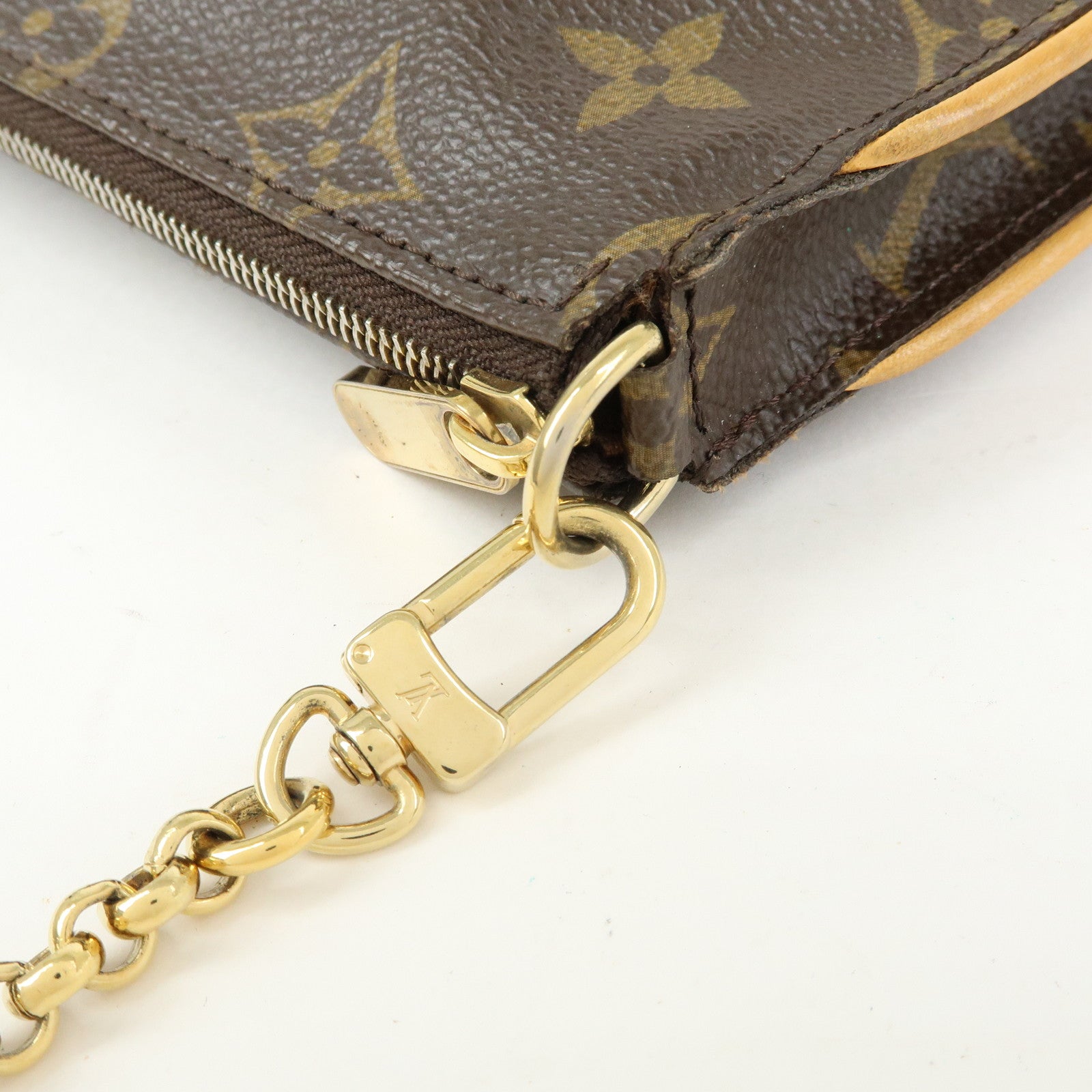 Louis Vuitton Monogram Sophie 2Way Chain Shoulder Bag Brown M40158
