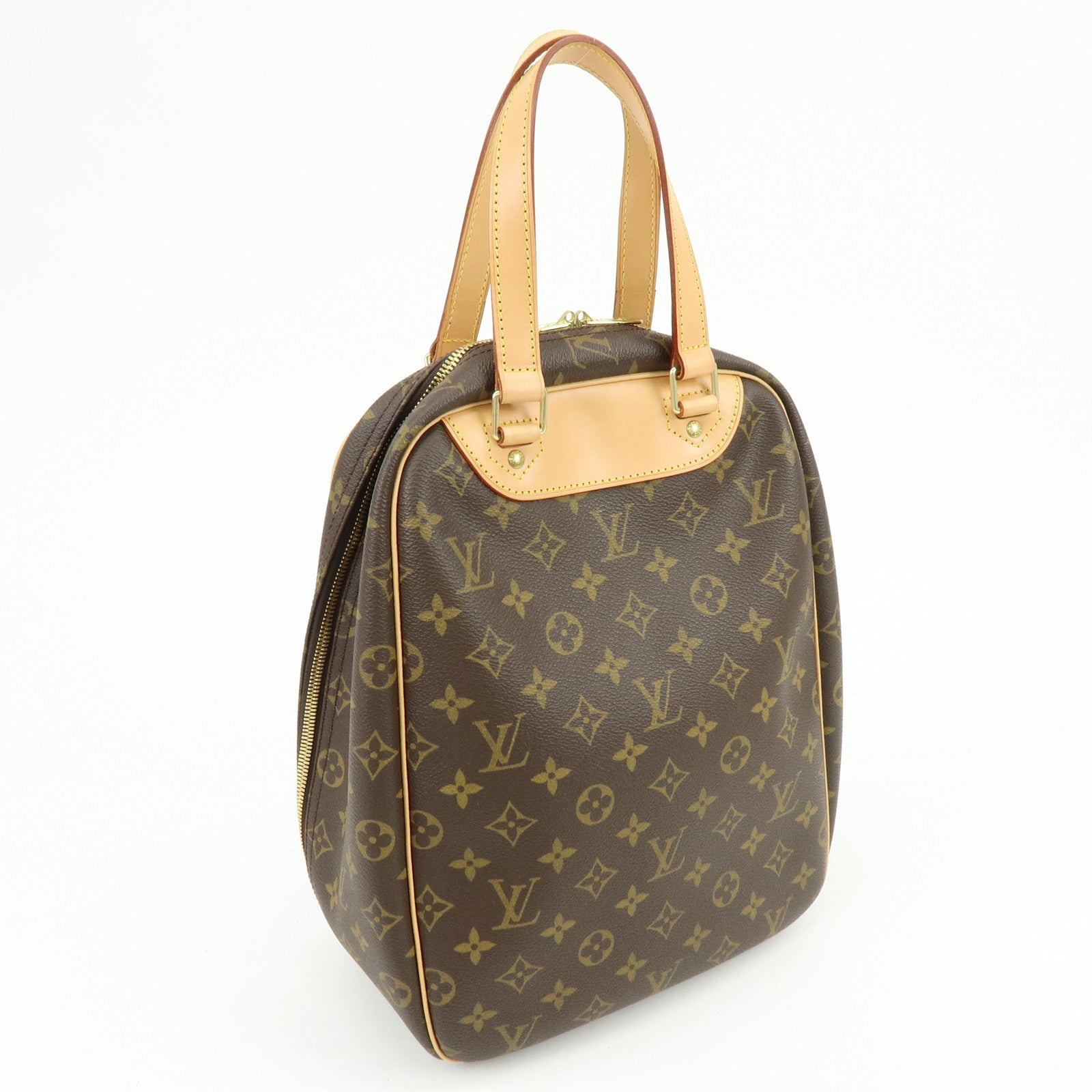 Louis Vuitton Monogram Excursion Shoes Case Hand Bag M41450