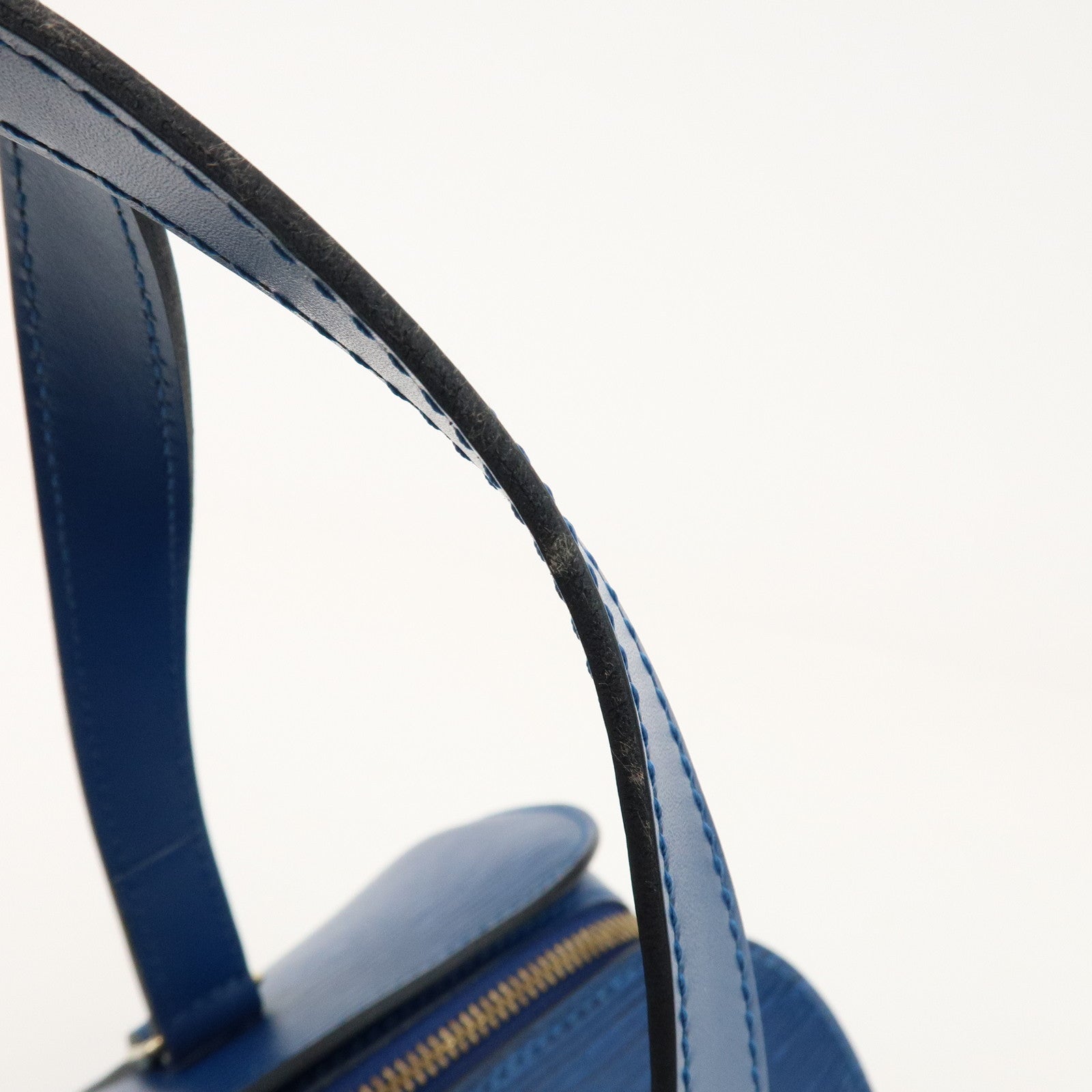 Louis Vuitton Epi Soufflot Shoulder Bag Hand Bag Toledo Blue M52225