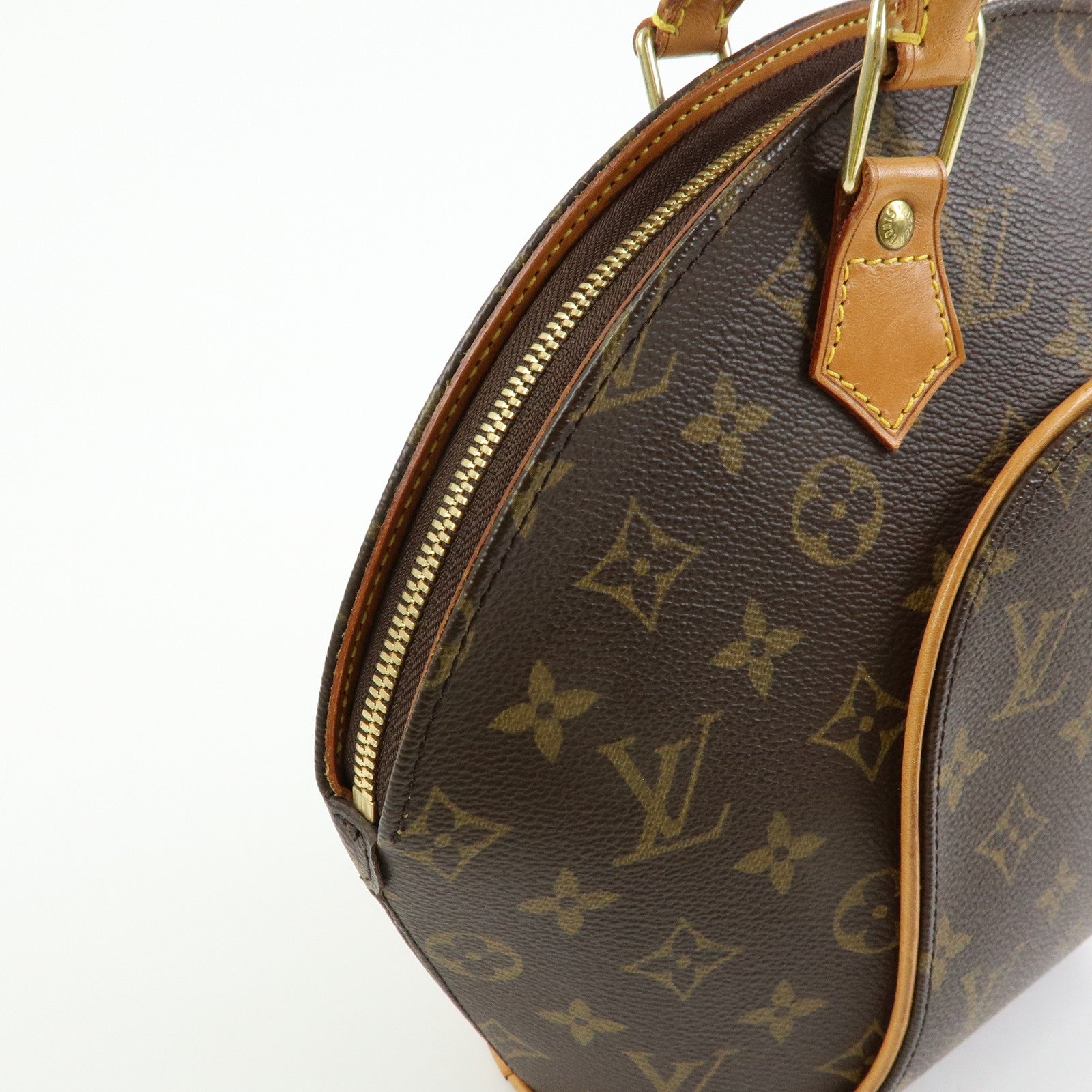 Louis Vuitton Monogram Ellipse PM Hand Bag Brown M51127