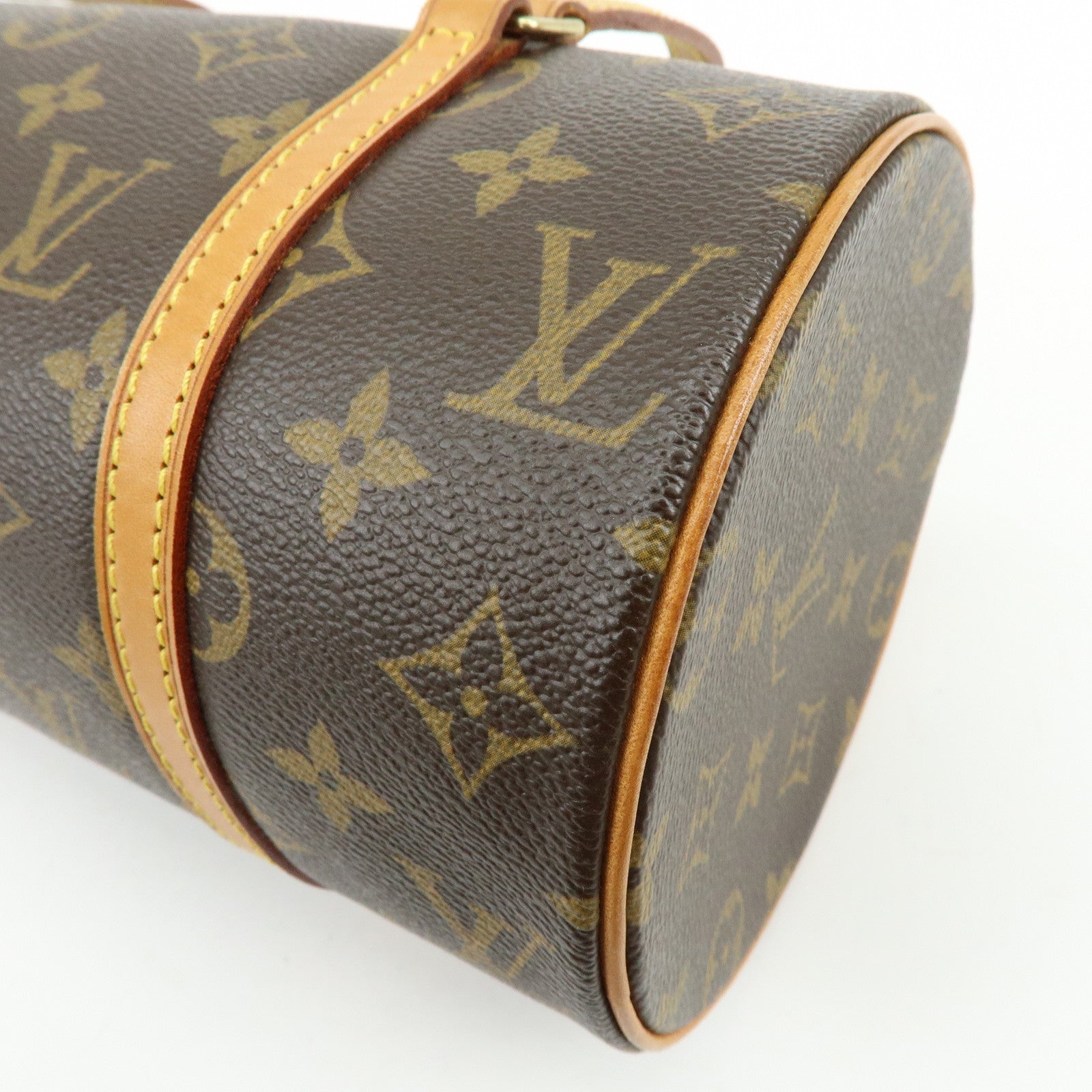 Louis Vuitton Monogram Papillon 26 Canvas Hand Bag Brown M51386
