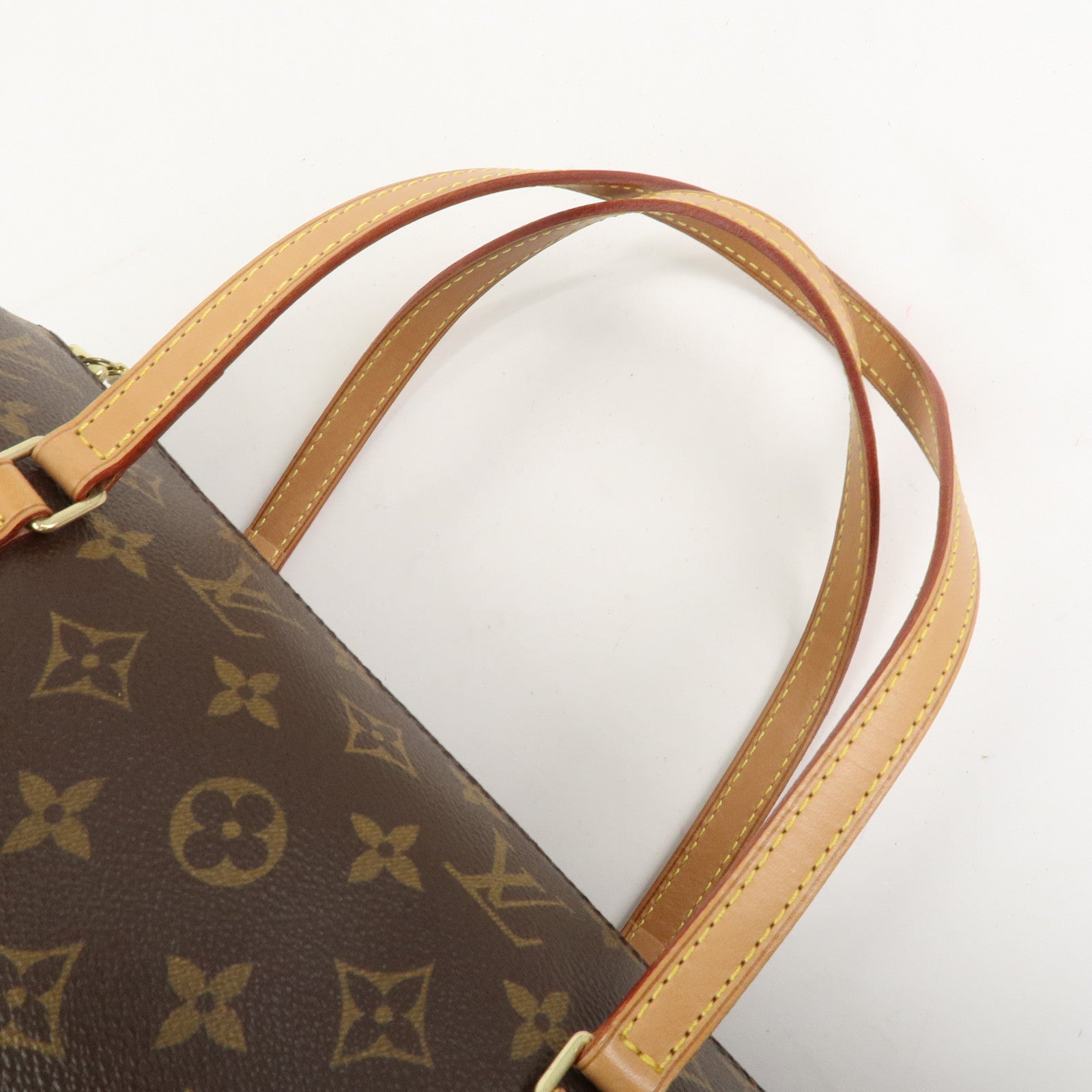 Louis Vuitton Monogram Papillon 30 Hand Bag New Style Brown M51385