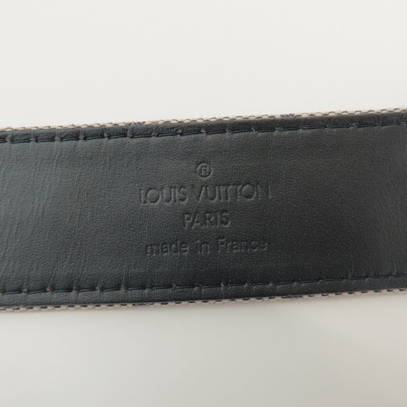 Louis Vuitton Monogram Mini Ceinture 75/30 Belt Blue M6816V