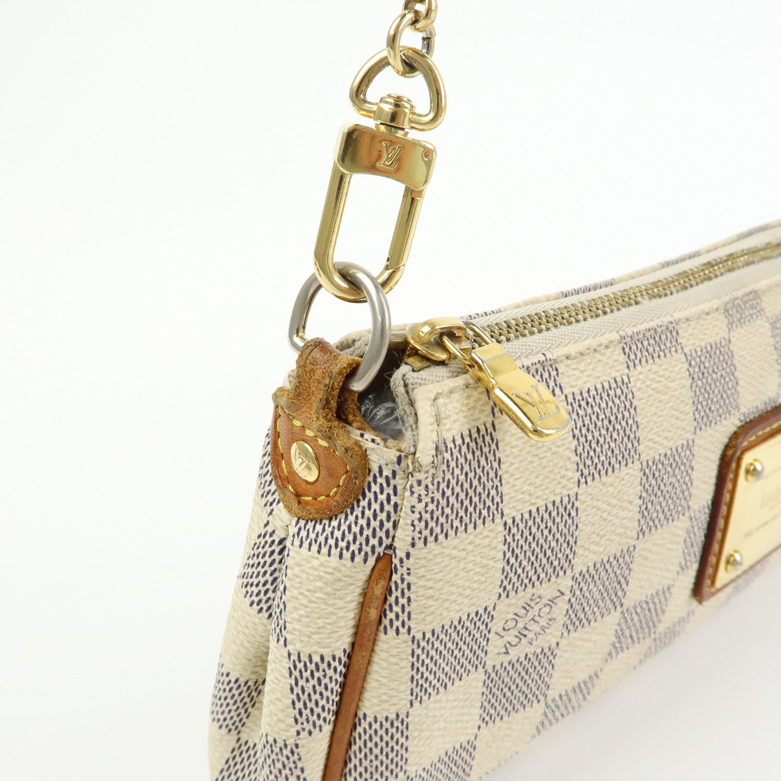 Louis Vuitton Damier Azur Eva 2Way Bag Hand Bag Shoulder Bag N55214
