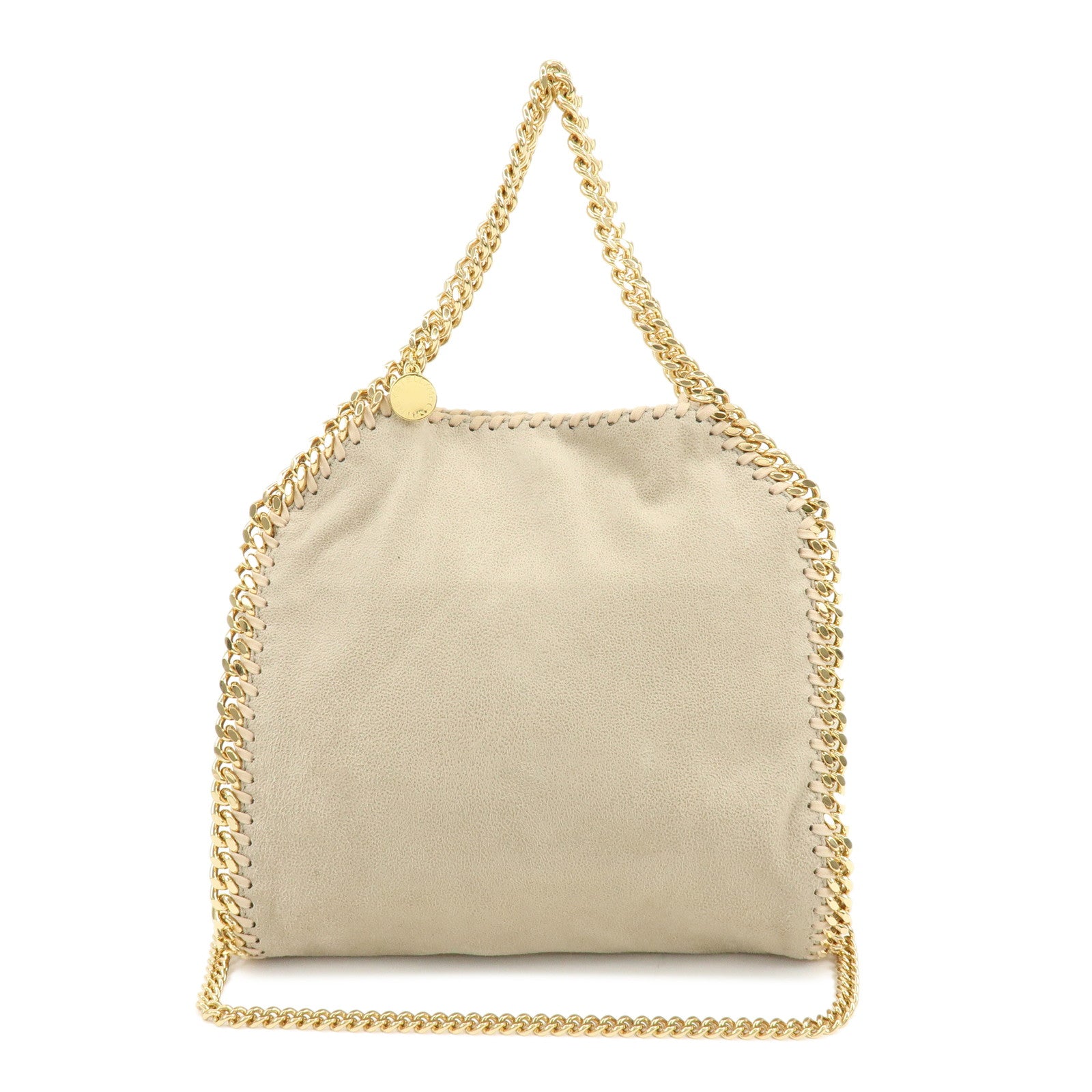 STELLA MCCARTNEY Polyester Shoulder Bag Crossbody Bag Beige