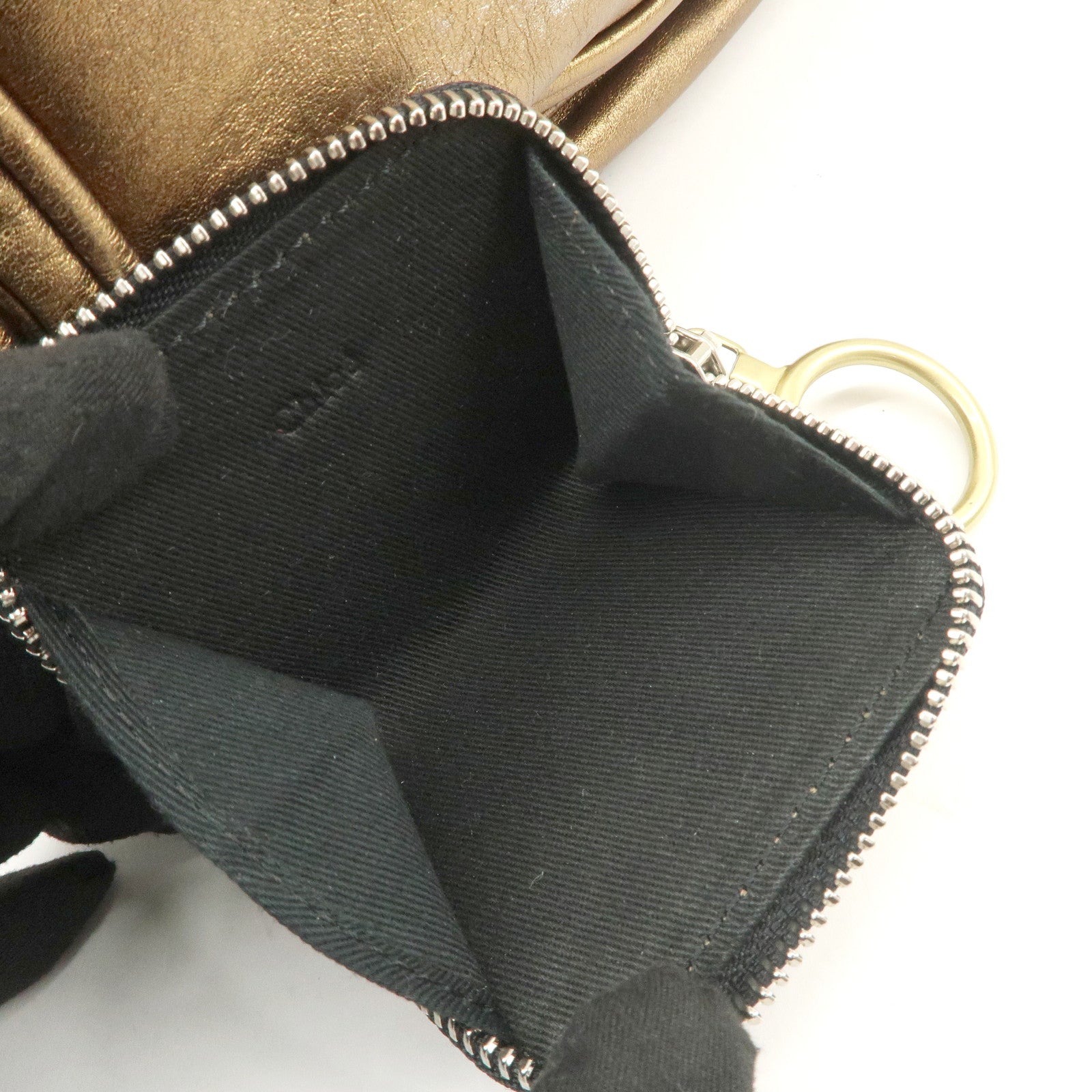 Chloe Betty Leather Shoulder Bag Hand Bag Bronze