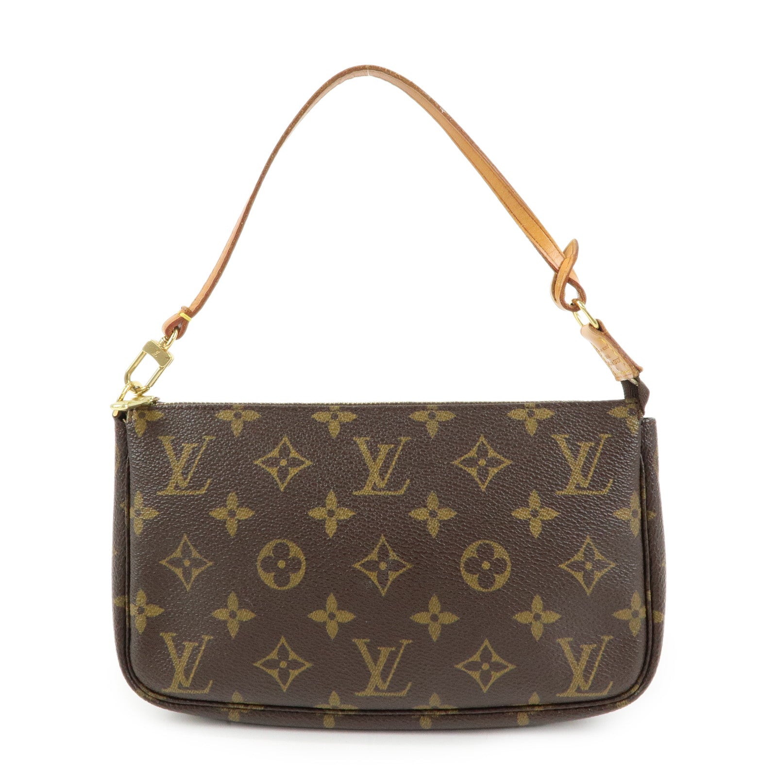 Louis Vuitton Monogram Pochette Accessoires Pouch Hand Bag M51980
