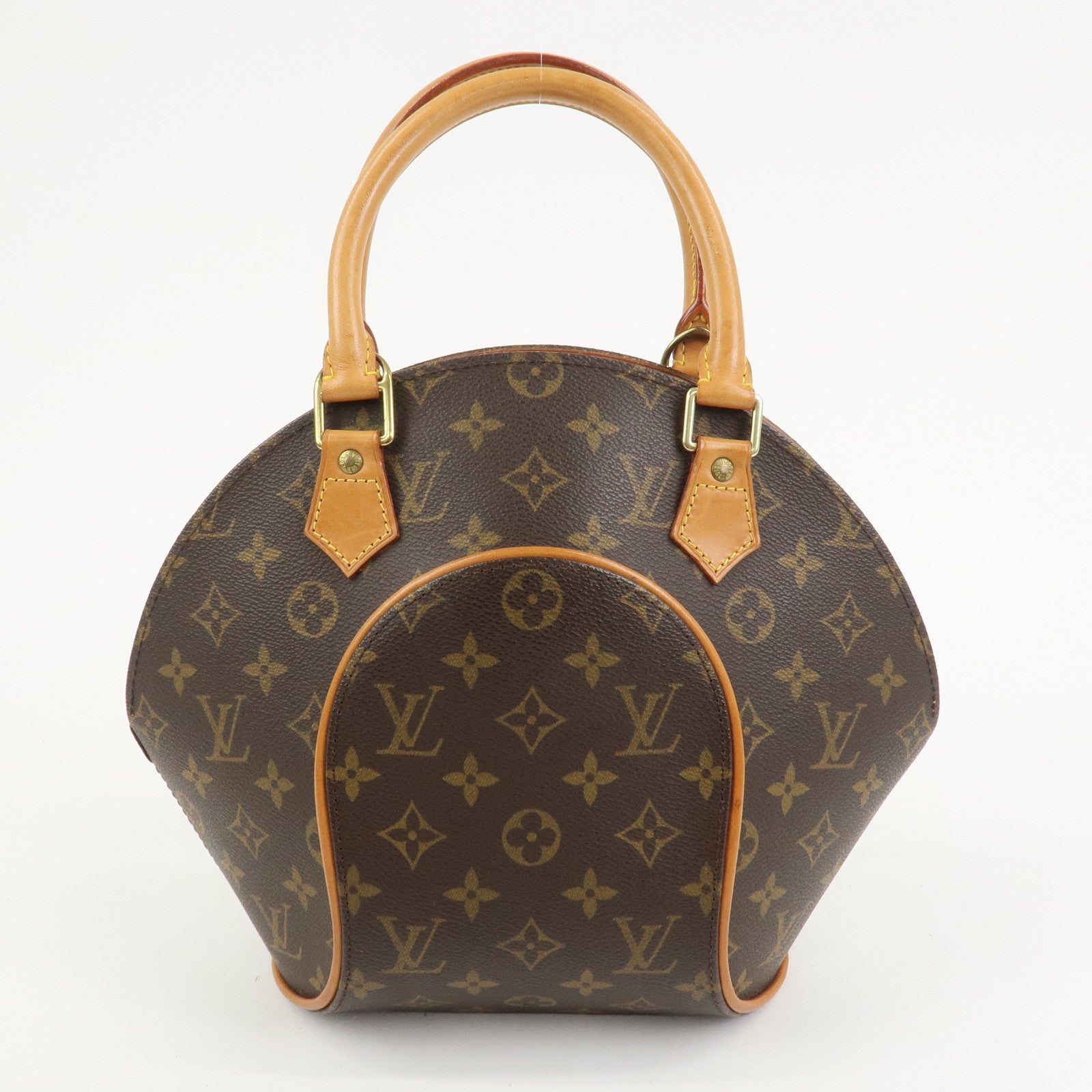 Louis Vuitton Monogram Ellipse PM Hand Bag Brown M51127