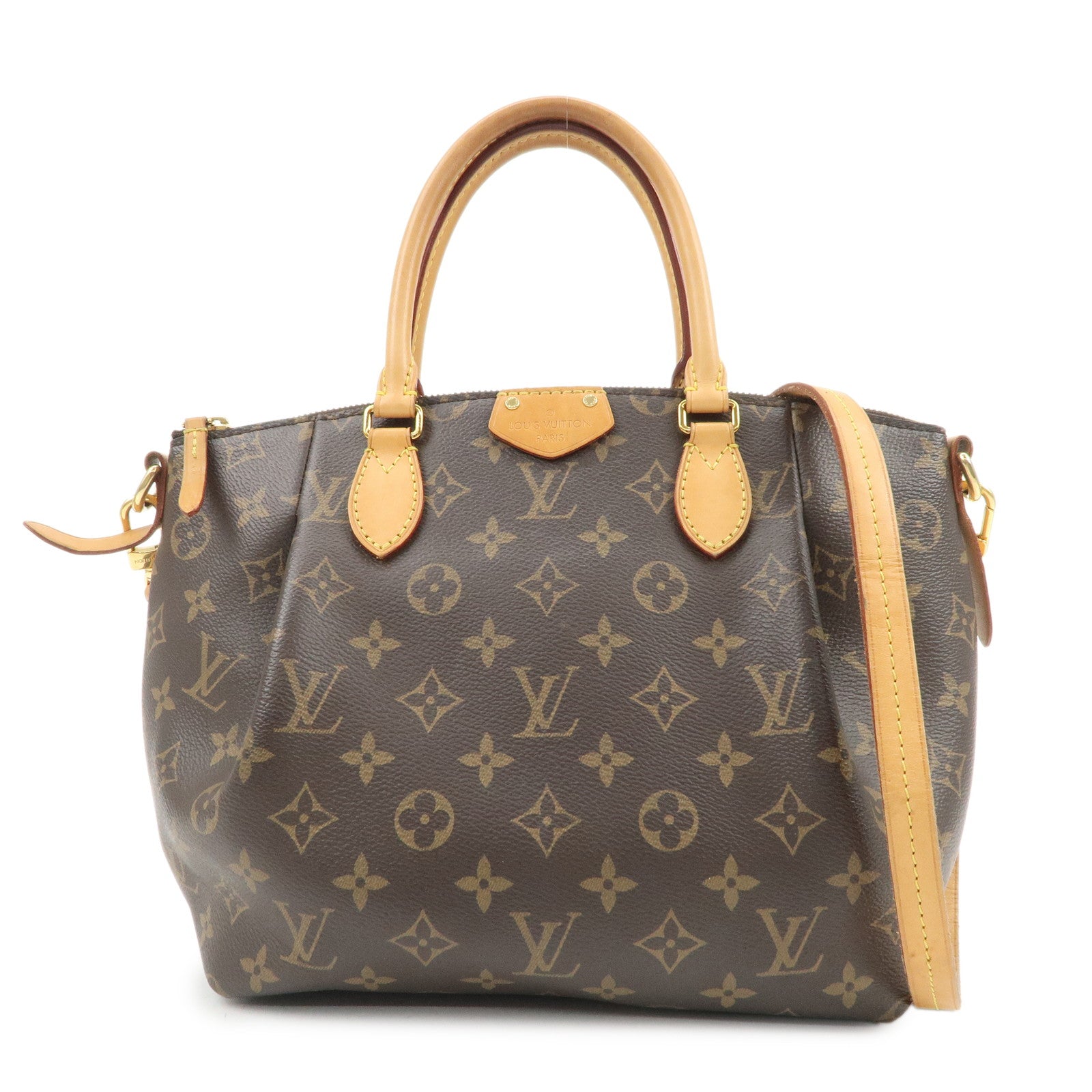 Louis Vuitton Monogram Turenne PM 2Way Hand Bag Brown M48813
