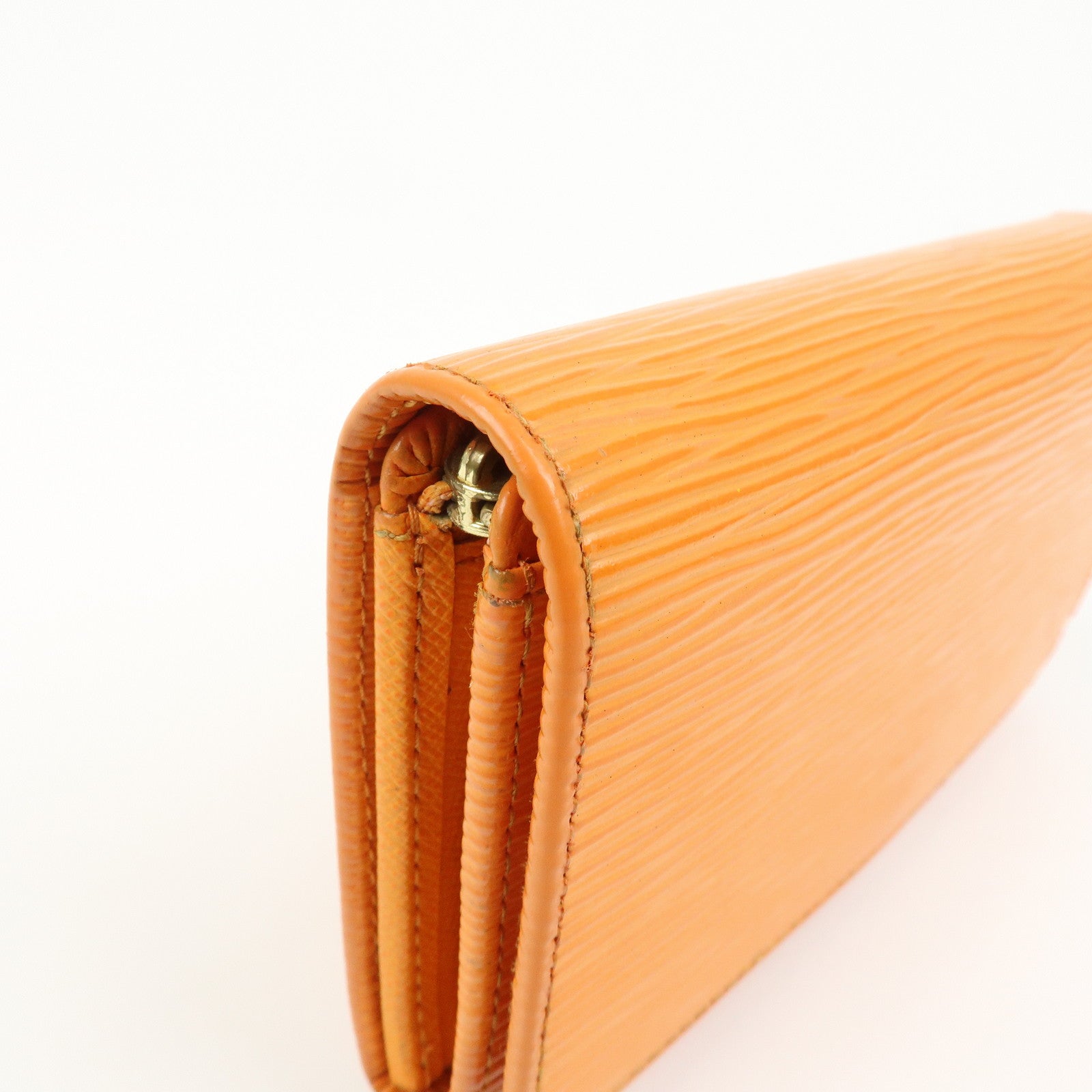 Louis Vuitton Epi Leather Porte Monnaie Billet Tresor Wallet M6350H