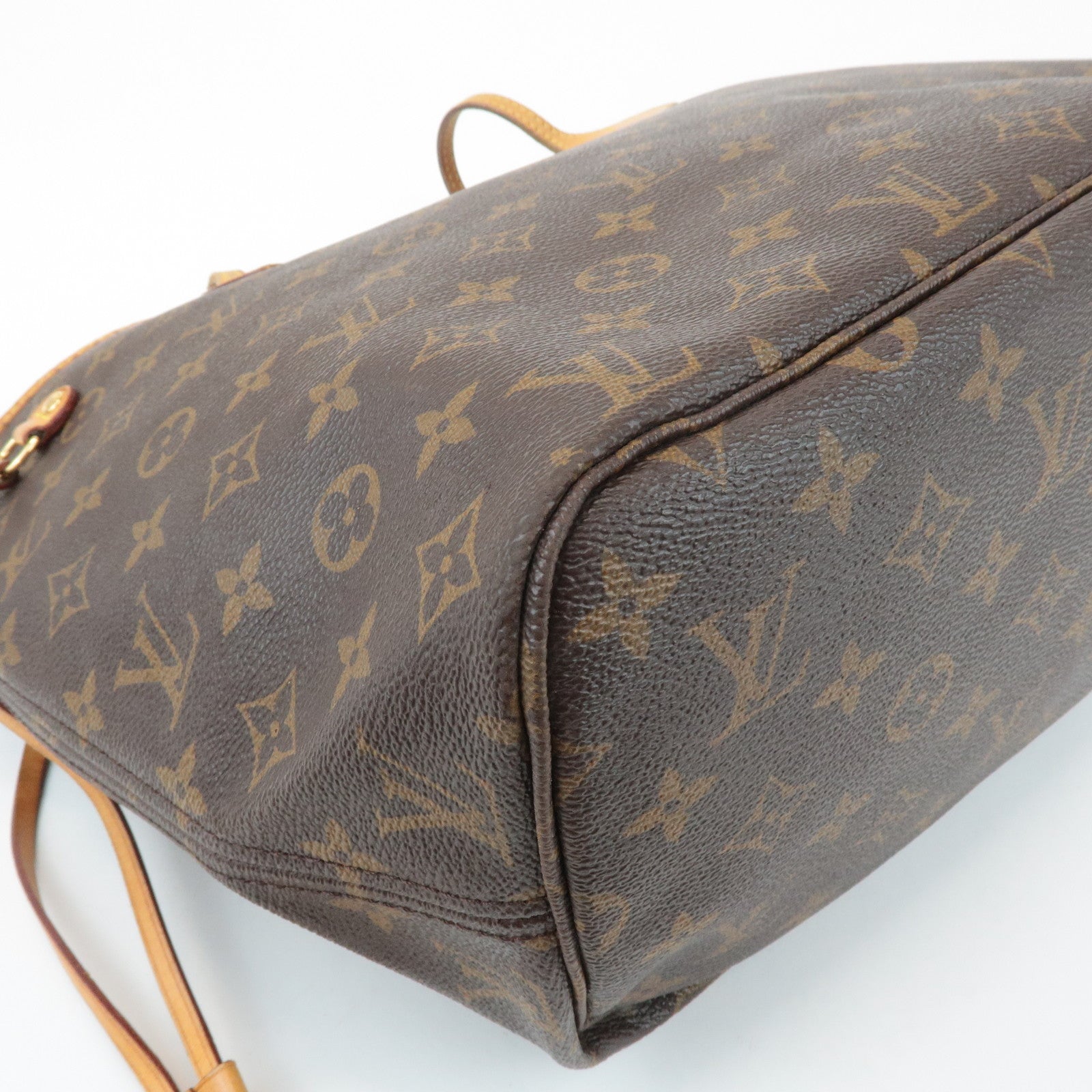 Louis Vuitton Monogram Neverfull MM Tote Bag Fuchisia M40996