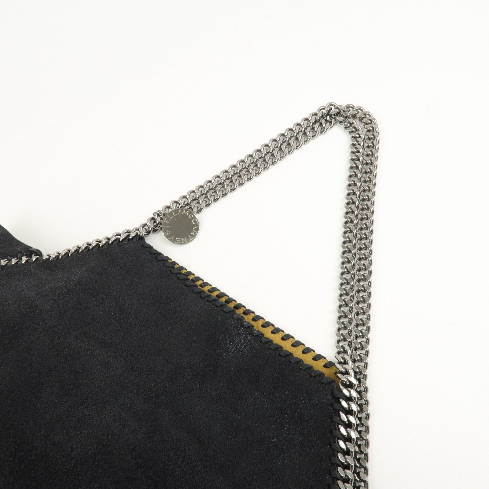 STELLA MCCARTNEY Falabella Polyester Chain Shoulder Bag Black