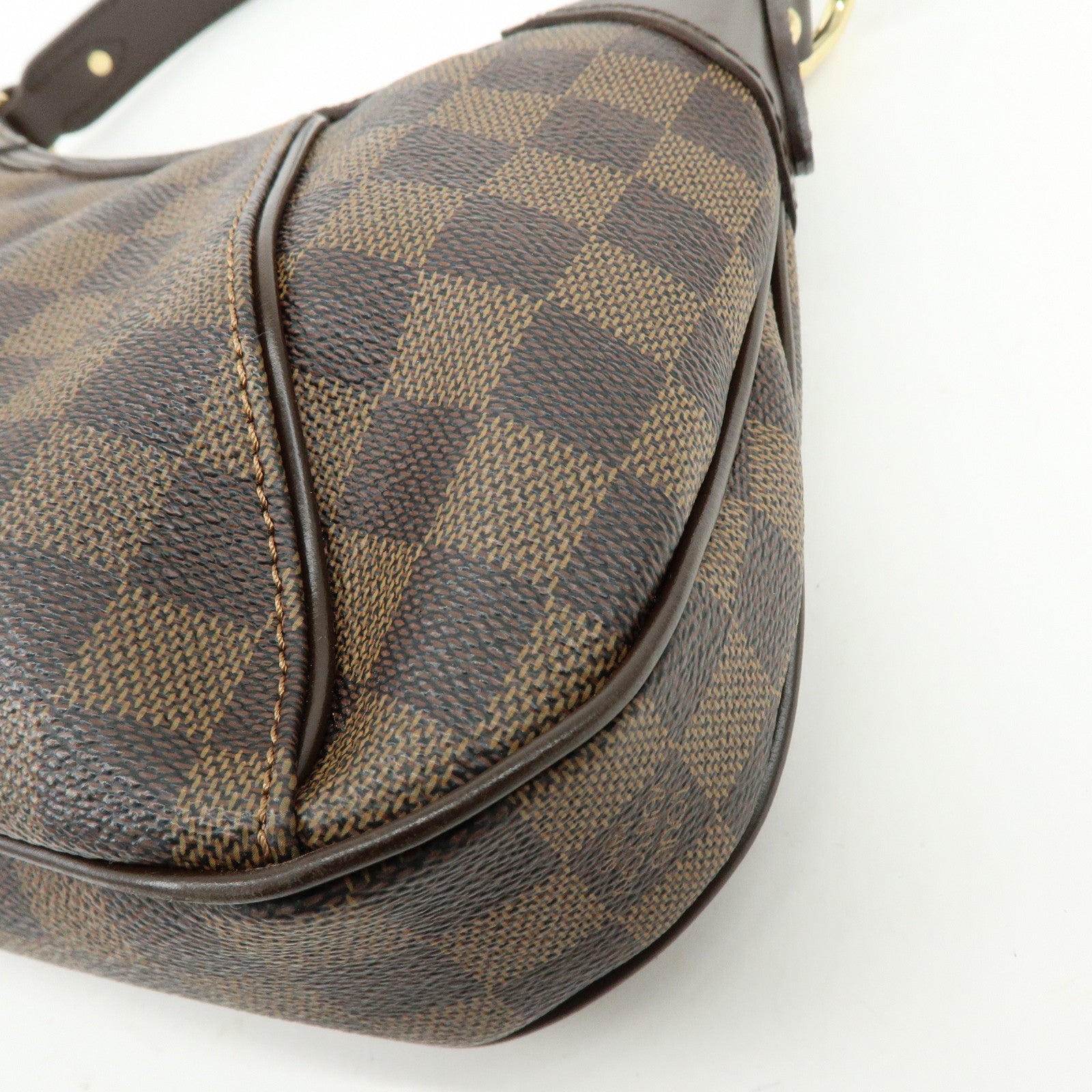 Louis Vuitton Damier Ebene Thames PM Shoulder Bag Hand Bag N48180
