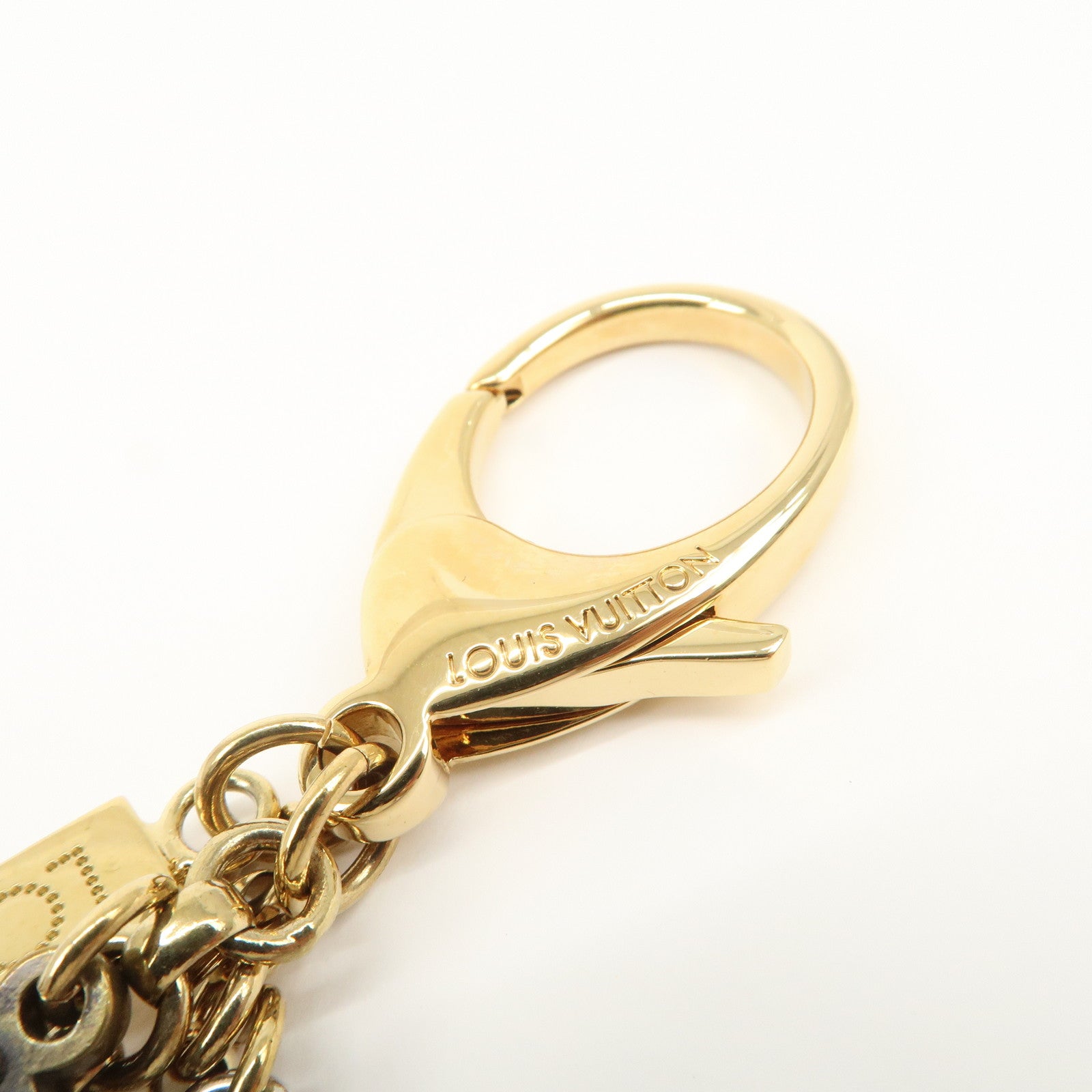 Louis Vuitton Bijoux Sac Tapage Metal Bag Charm Gold Silver M65090