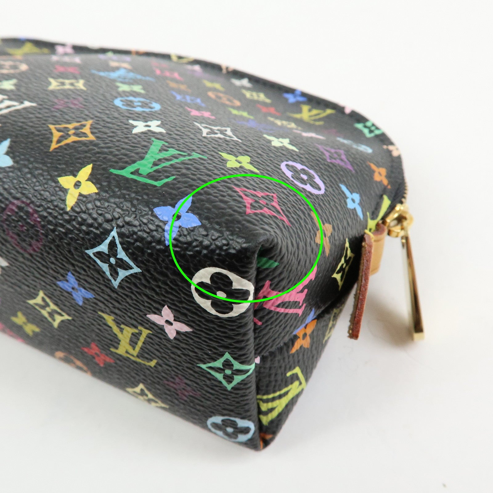 Louis Vuitton Monogram Multi Color Pochette Cosmetic Pouch M47355