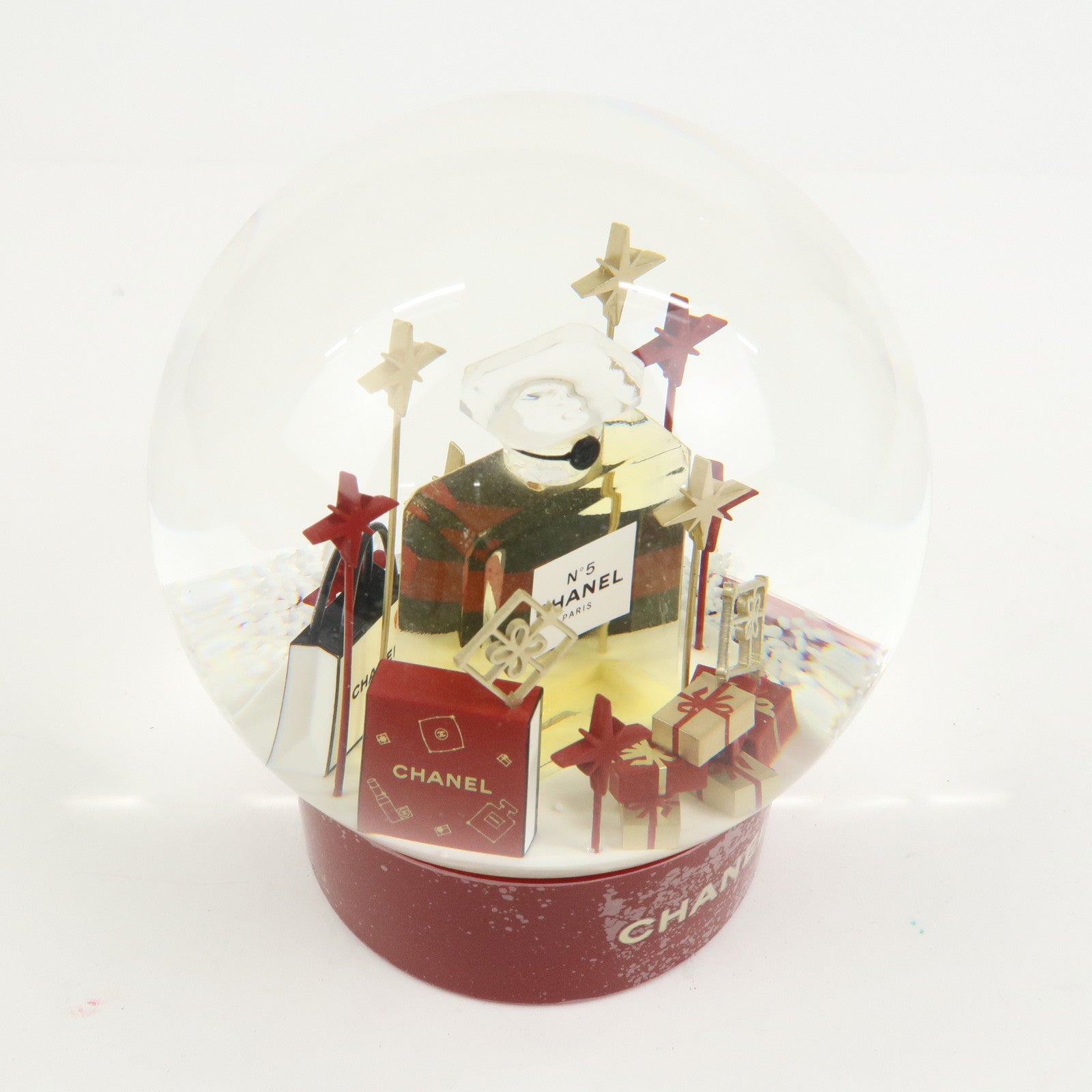 CHANEL Snow Dome No.5 Perfume Bottle Edition Multicolor