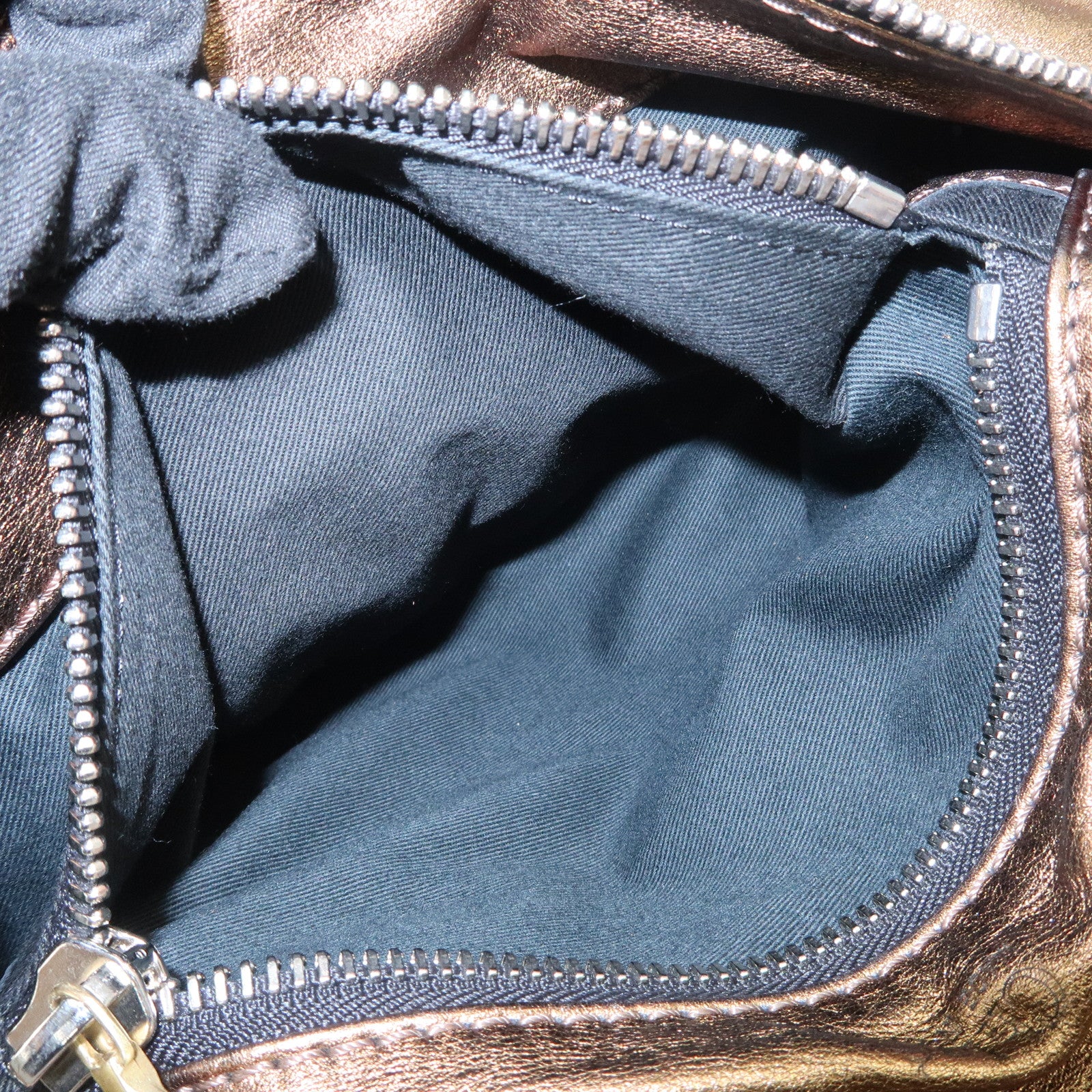 Chloe Betty Leather Shoulder Bag Hand Bag Bronze