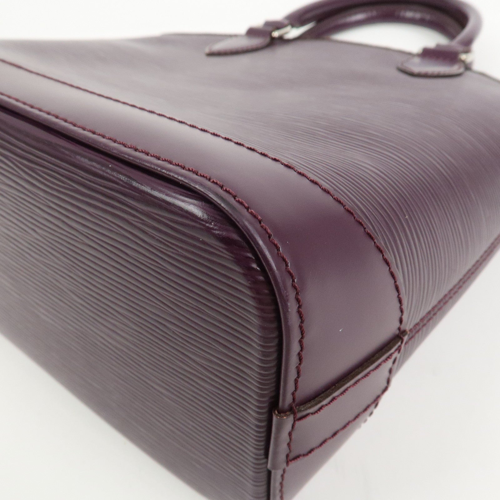 Louis Vuitton Epi Lockit PM Tote Bag Hand Bag Cassis M4229K