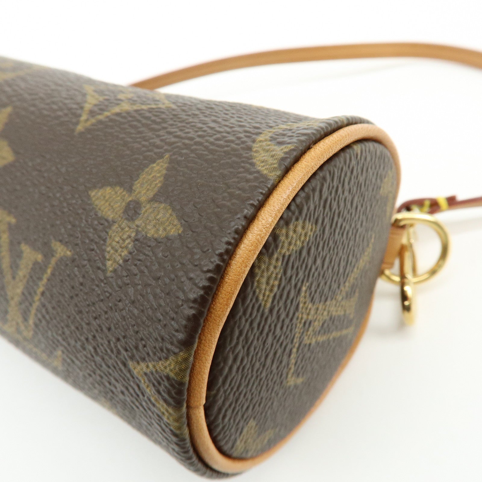 Louis Vuitton Monogram Mini Pouch for Papillon Bag Brown