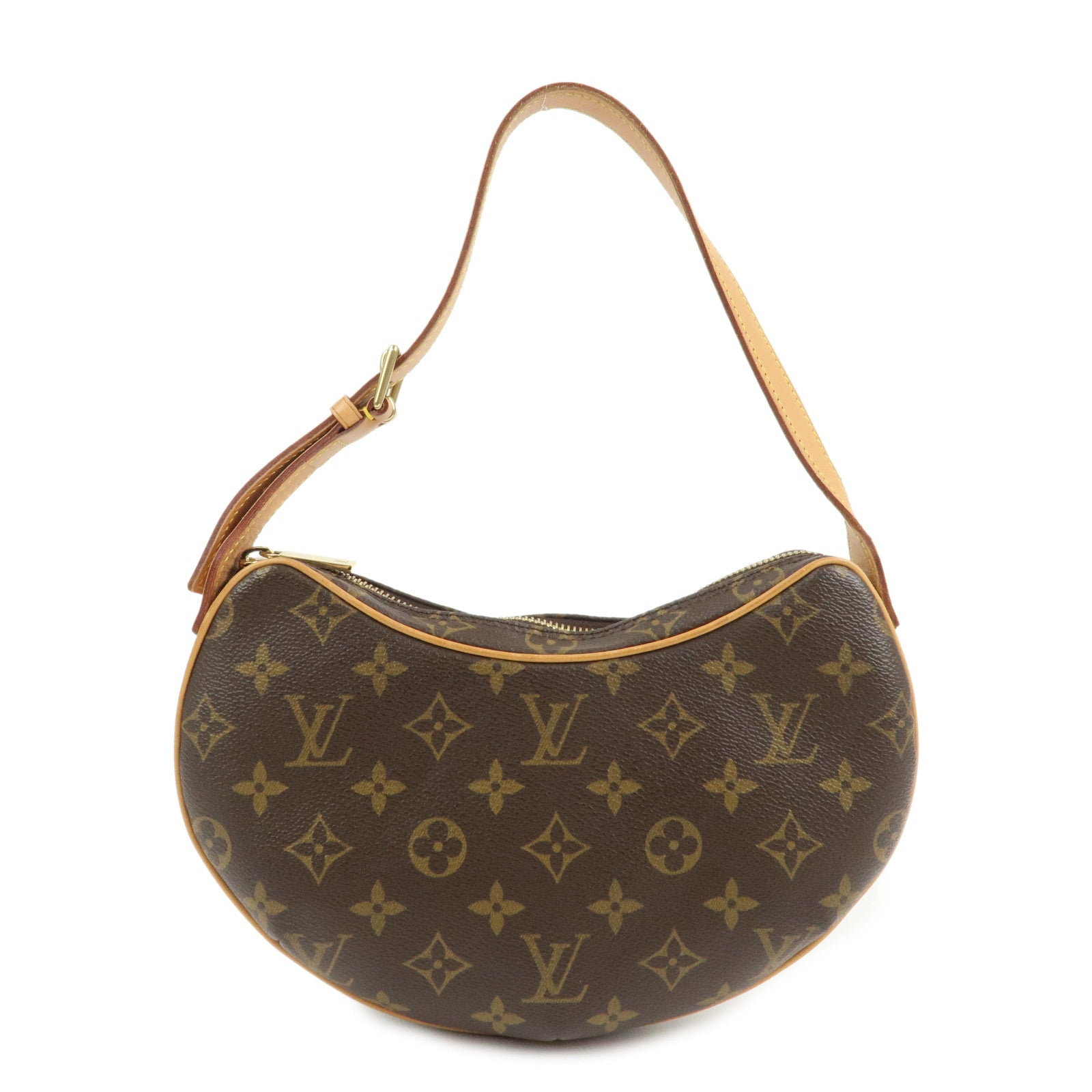 Louis Vuitton Monogram Pochette Croissant Shoulder Hand Bag M51510