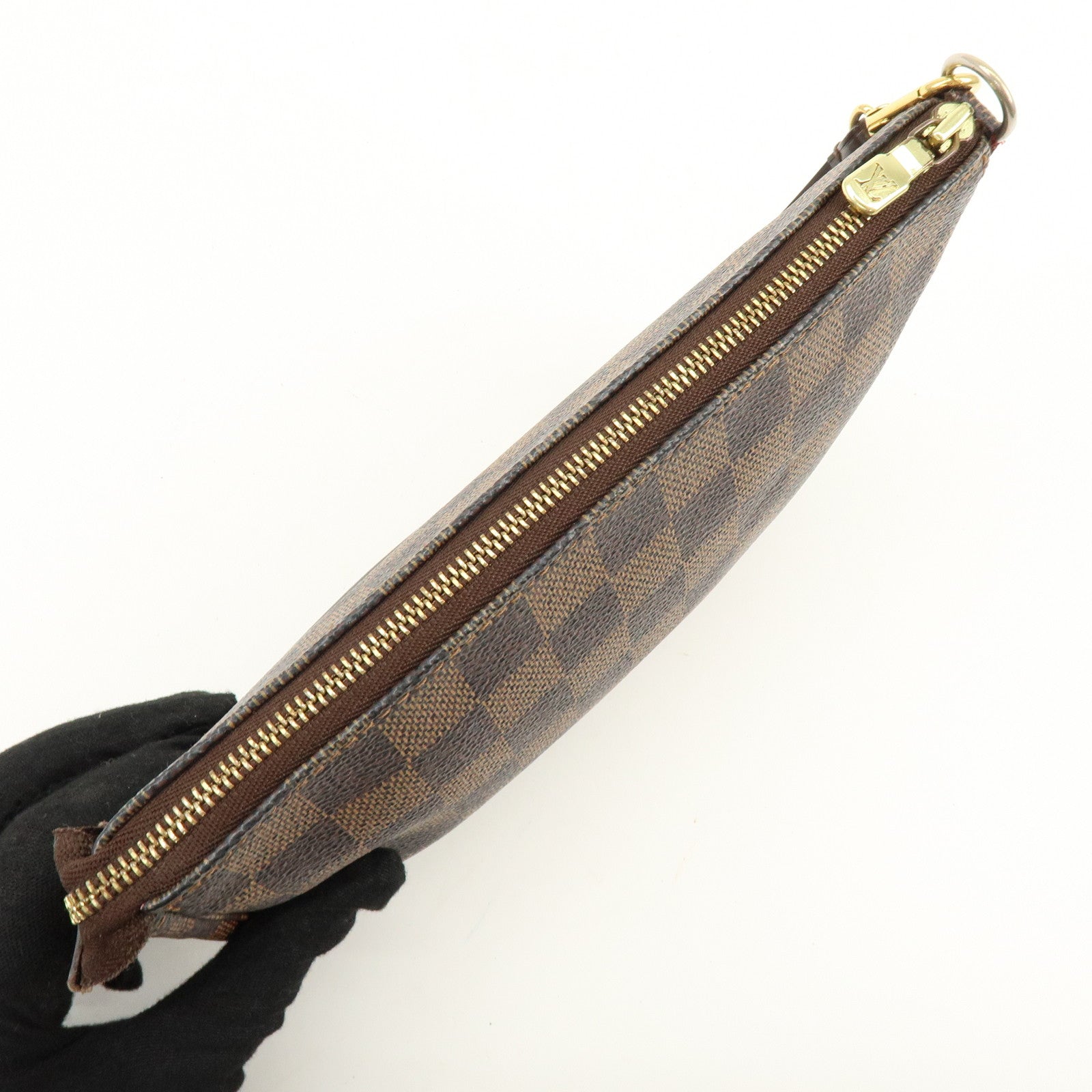 Louis Vuitton Damier Ebene Pochette Accessoires Hand Bag N51985