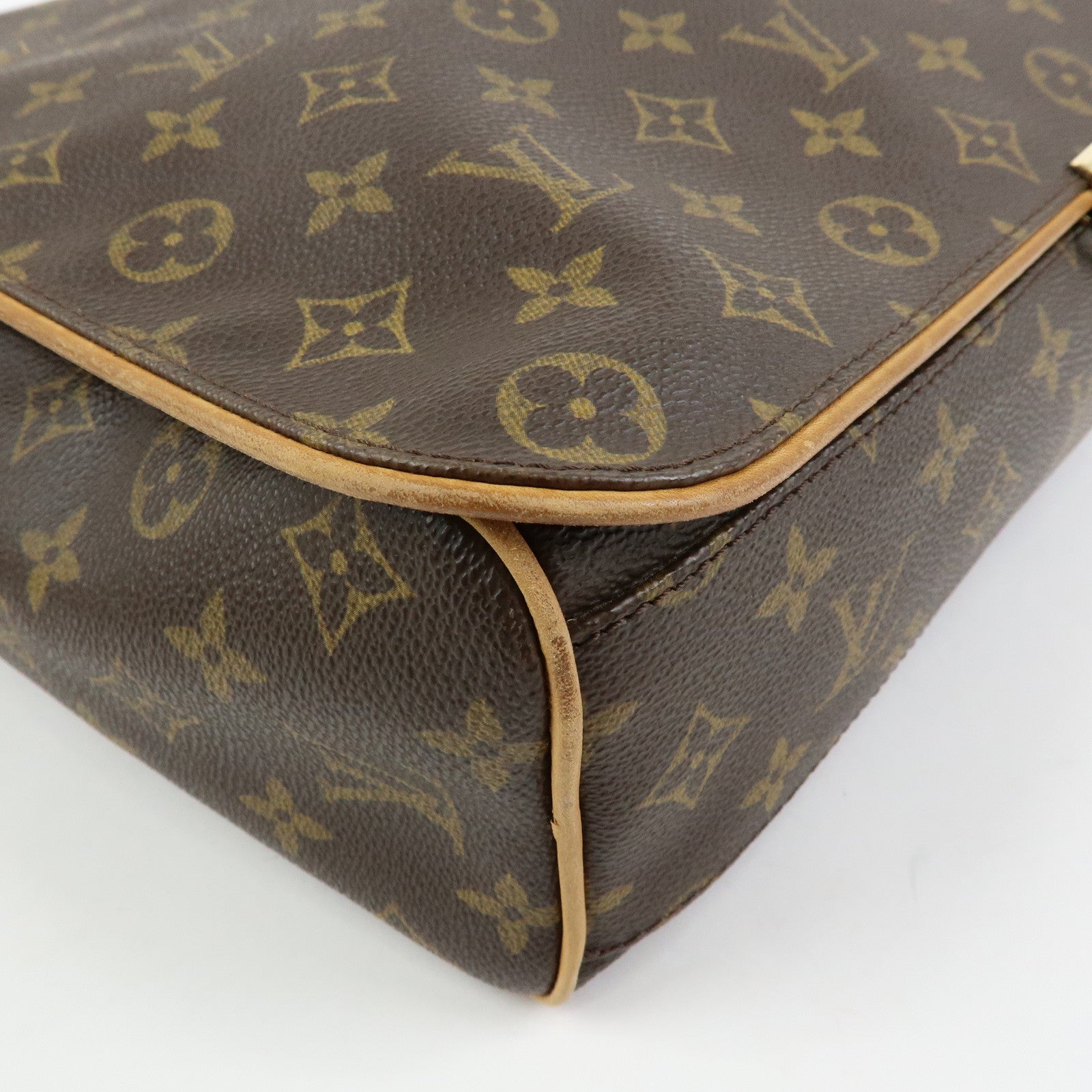Louis Vuitton Monogram Abbesses Messenger Bag Brown M45257