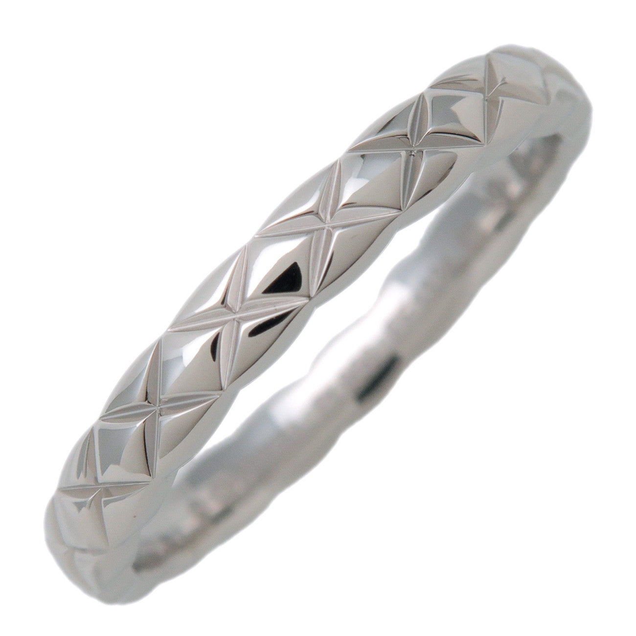 CHANEL COCO Crush Mini Ring PT950 Platinum J11117 US7 EU55