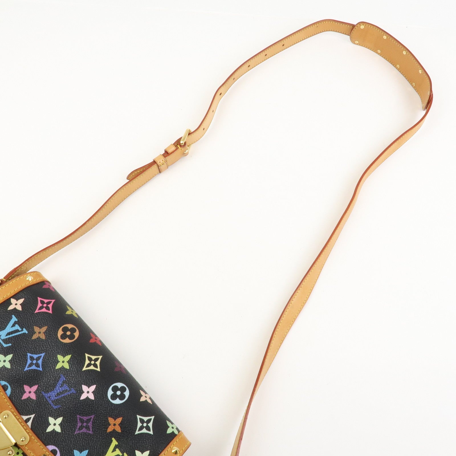 Louis Vuitton Monogram Multicolor Sologne Shoulder Bag Noir M92639