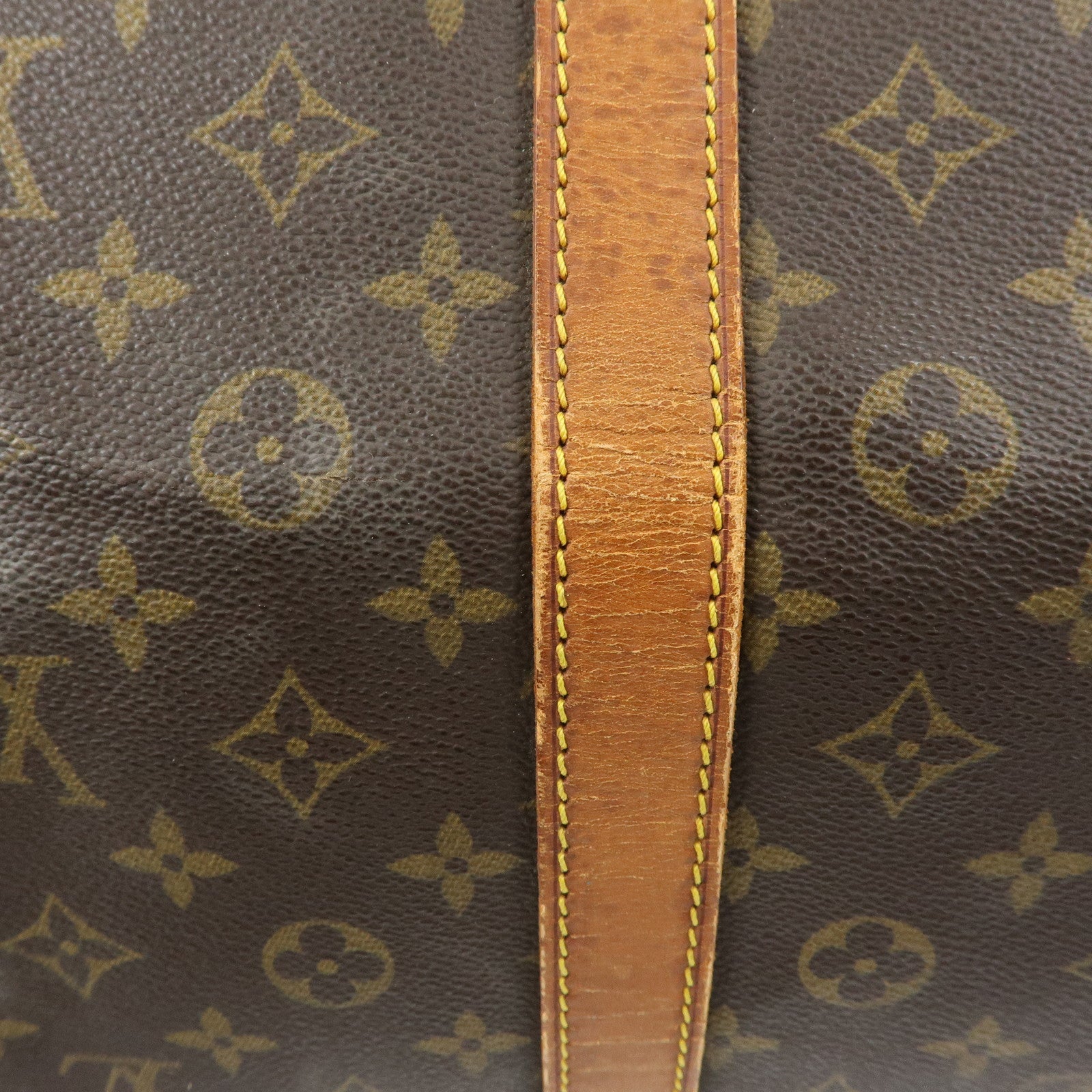 Louis Vuitton Monogram Keep All Bandouliere 60 Boston Bag M41412