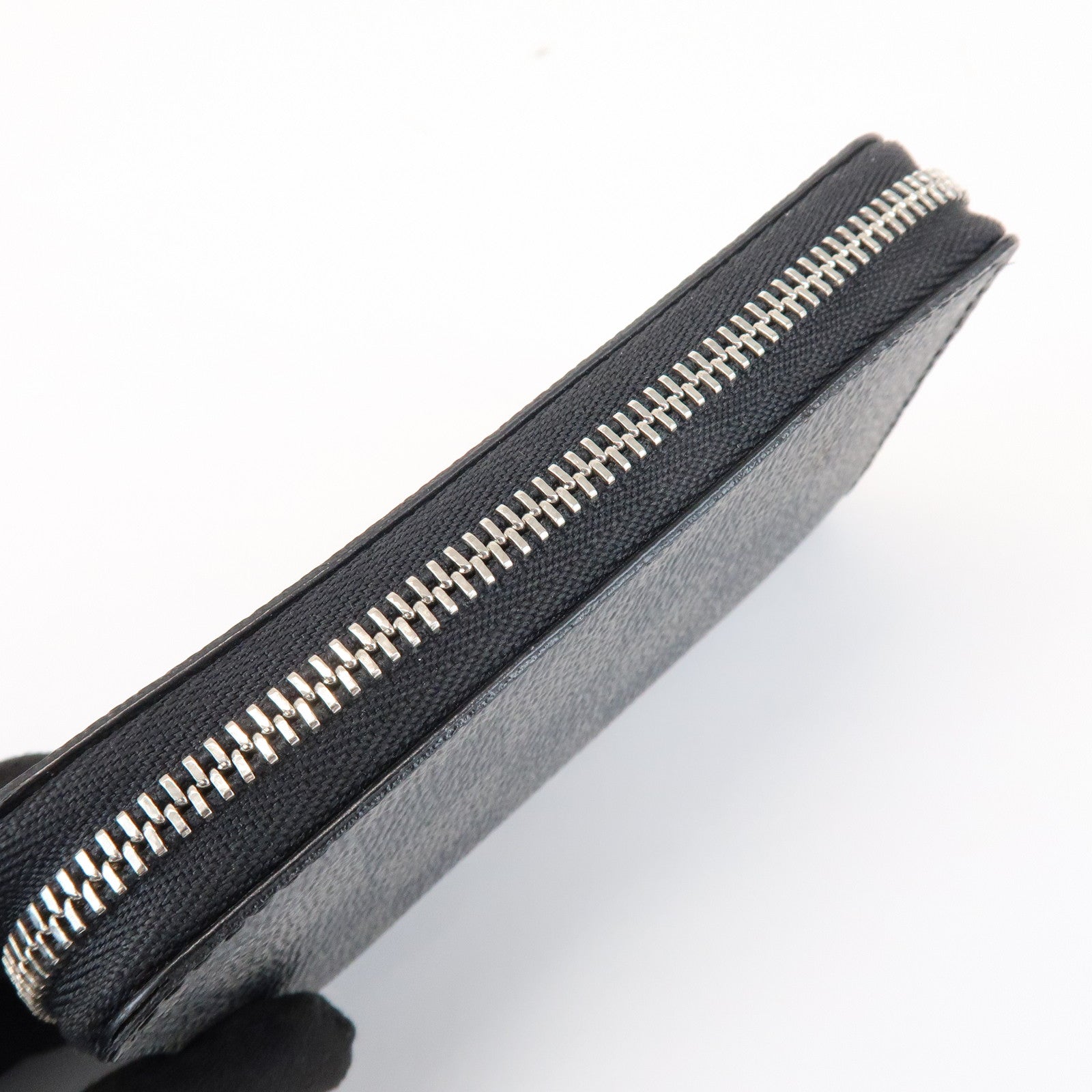 Louis Vuitton Damier Graphite Zippy Coin Purse Coin Case N63076