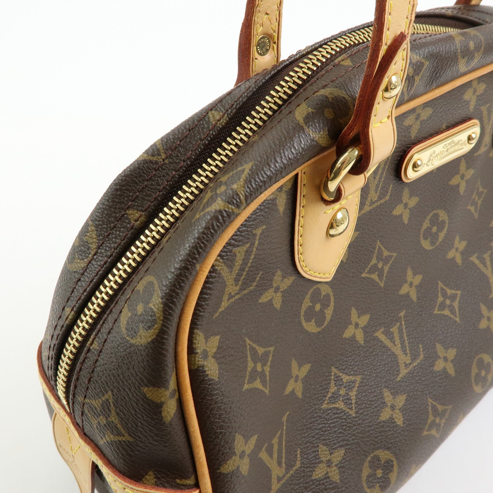 Louis Vuitton Monogram Montorgueil PM Shoulder Bag Brown M95565