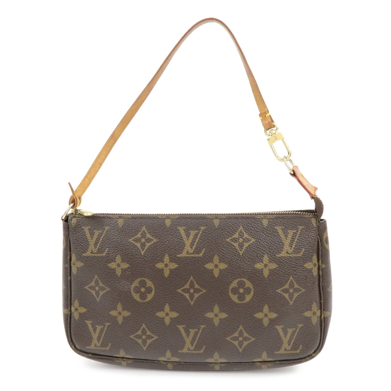Louis Vuitton Monogram Pochette Accessoires Pouch Hand Bag M51980