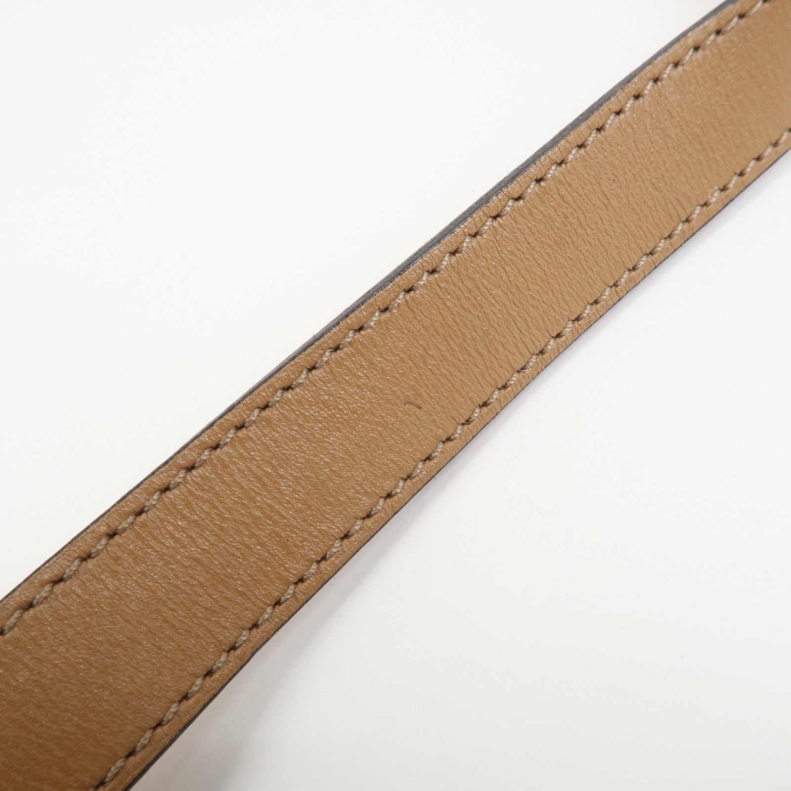 Christian Dior PVC Leather Shoulder Bag Crossbody Bag Brown