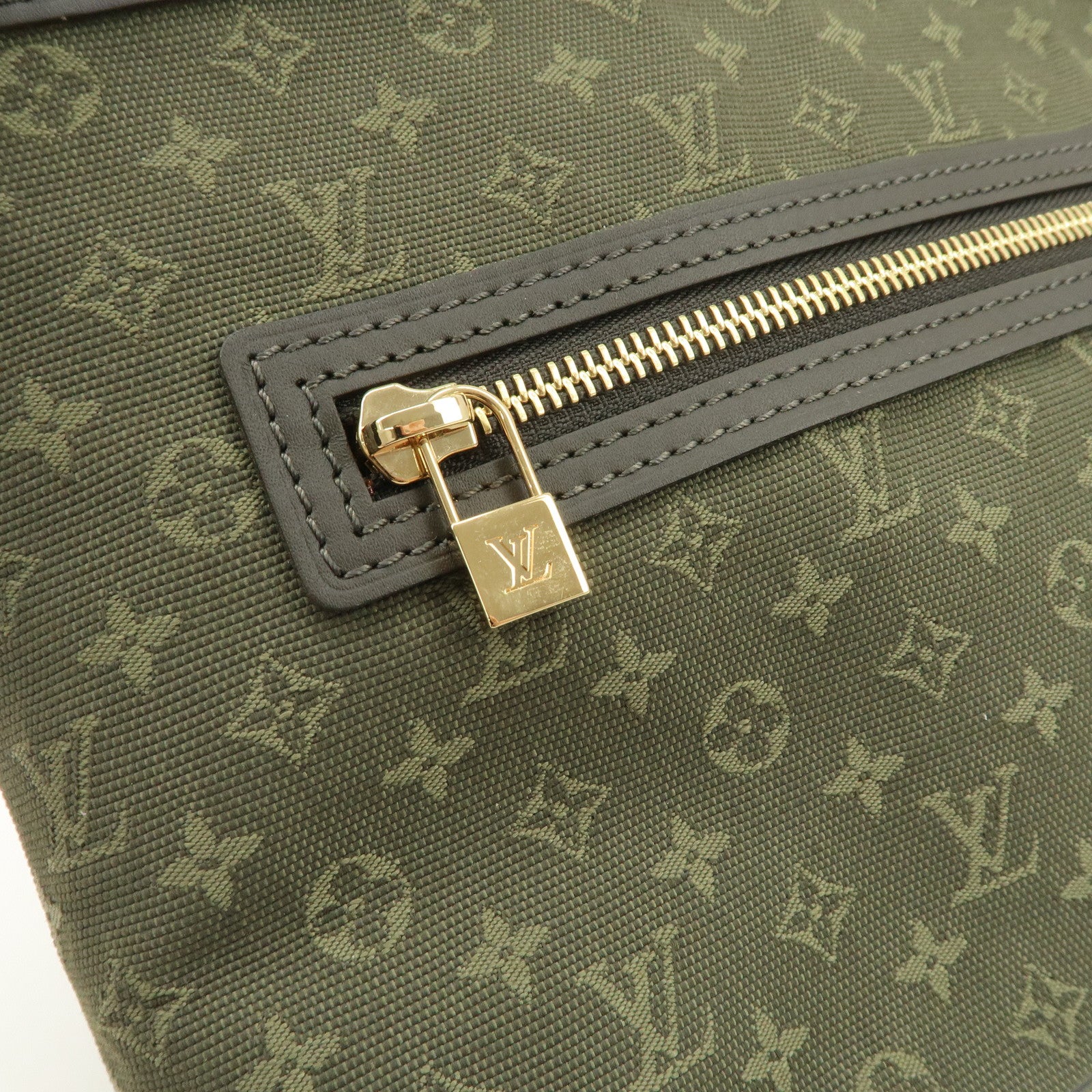 Louis Vuitton Monogram Mini Lucille PM Hand Bag TST Khaki M92682